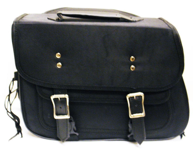 Medium Slant Textile Saddlebag  by Vance Leather's