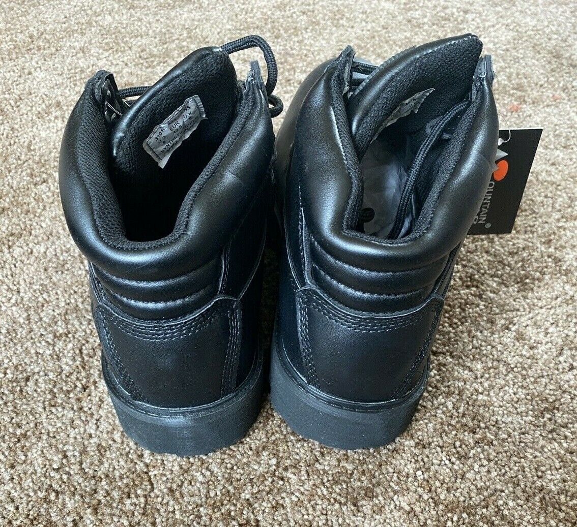 Mountain Gear Mens Russel Mid  Boot, Adult, Black Mono Chrome, 8.5 M US