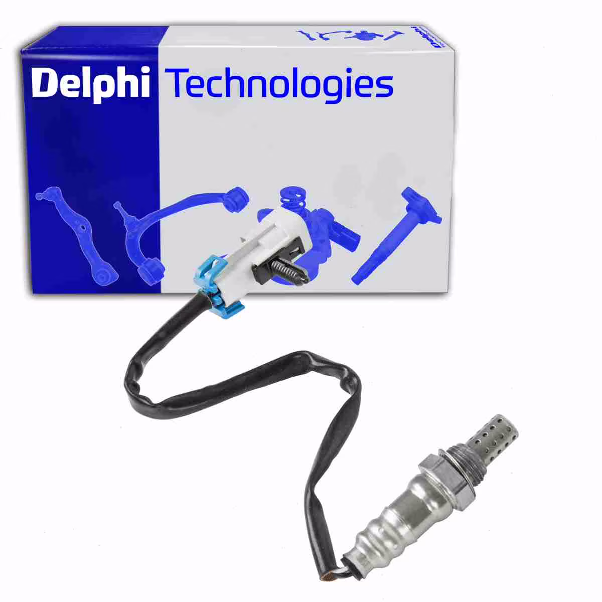 Delphi Front Oxygen Sensor compatible with Pontiac GTO 5.7L 6.0L V8 2004-2006