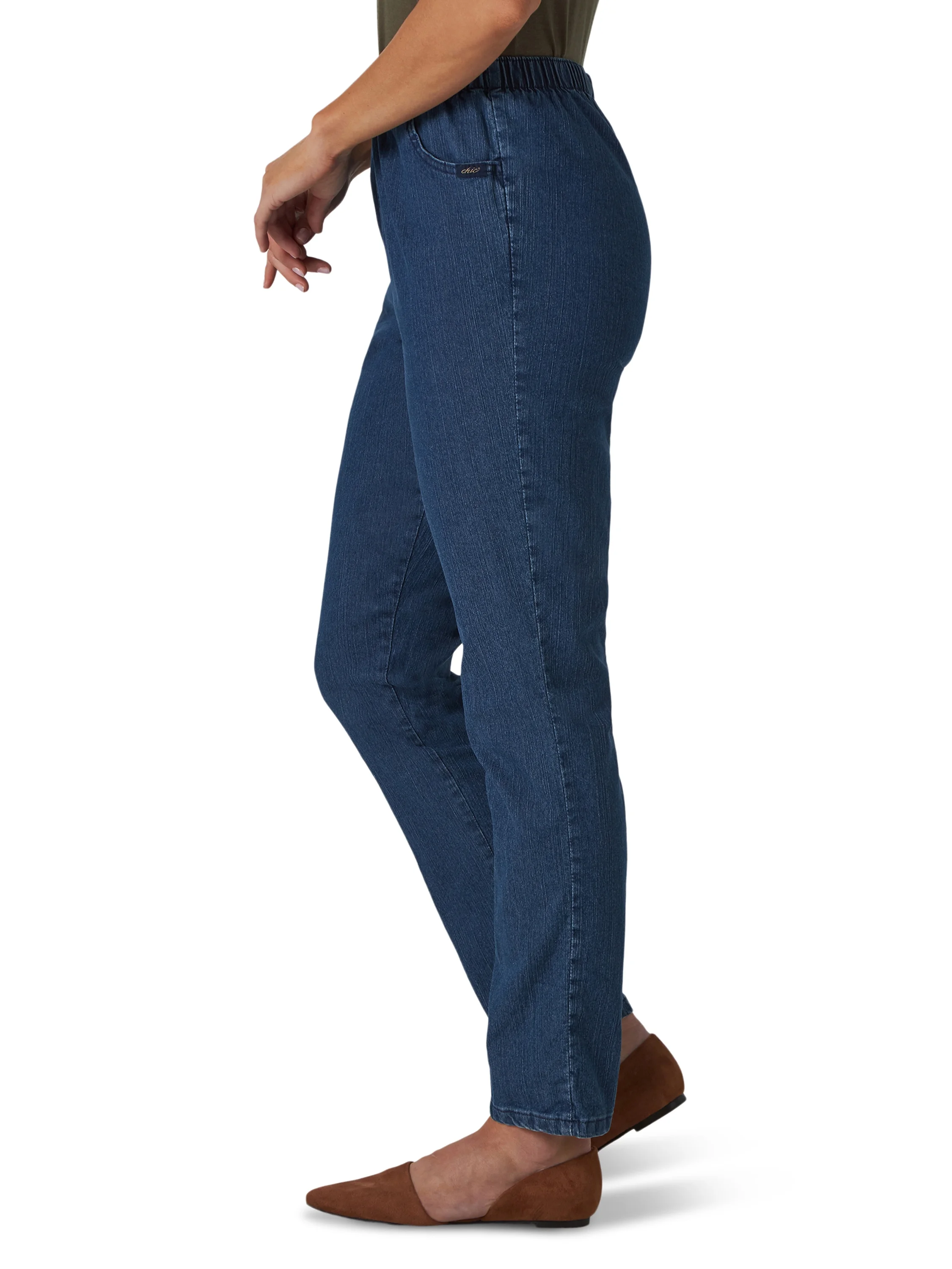 Chic Women's Stretch Twill Pull On Pant