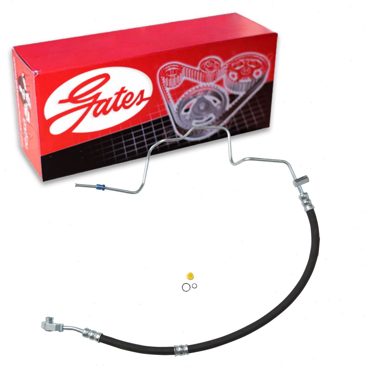Gates Power Steering Pressure Line Hose compatible with Honda Pilot 3.5L V6 2005-2008