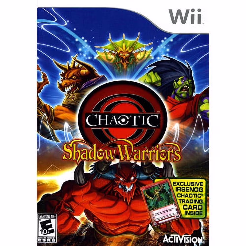 Chaotic: Shadow Warriors - Nintendo Wii (Includes BONUS Exclusive Trading Card)