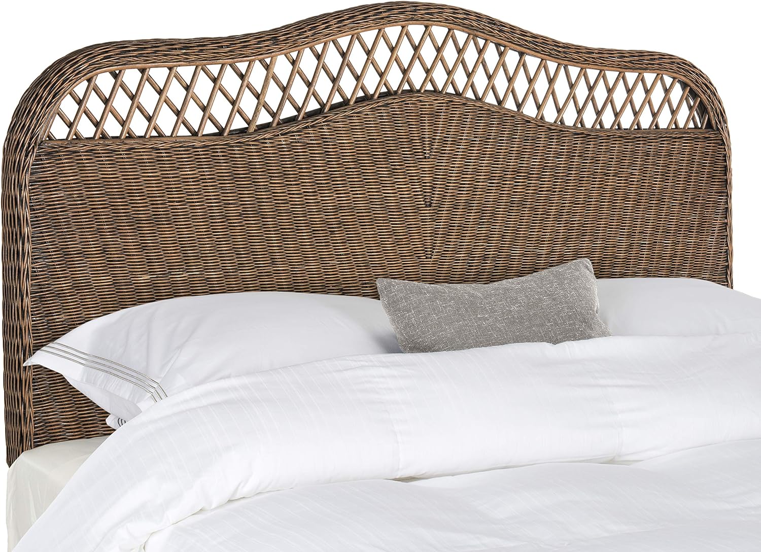 Home Collection Sephina Brown Rattan Headboard (Queen)
