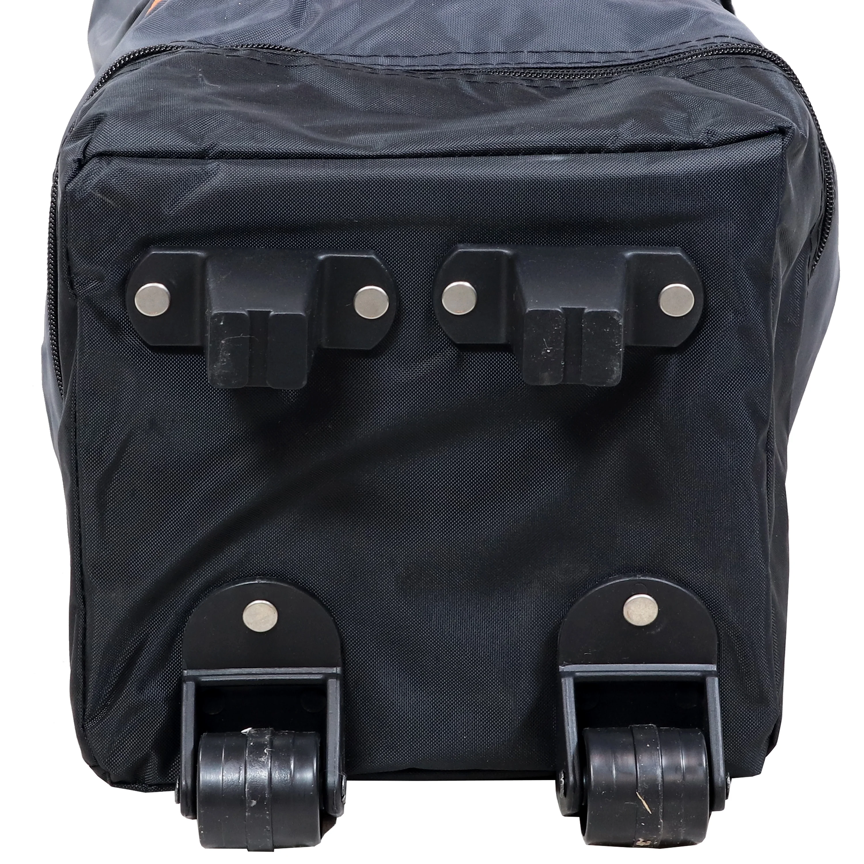 Sunnydaze Premium Polyester Pop-Up Canopy Rolling Carrying Bag - Black - 10' x 10'