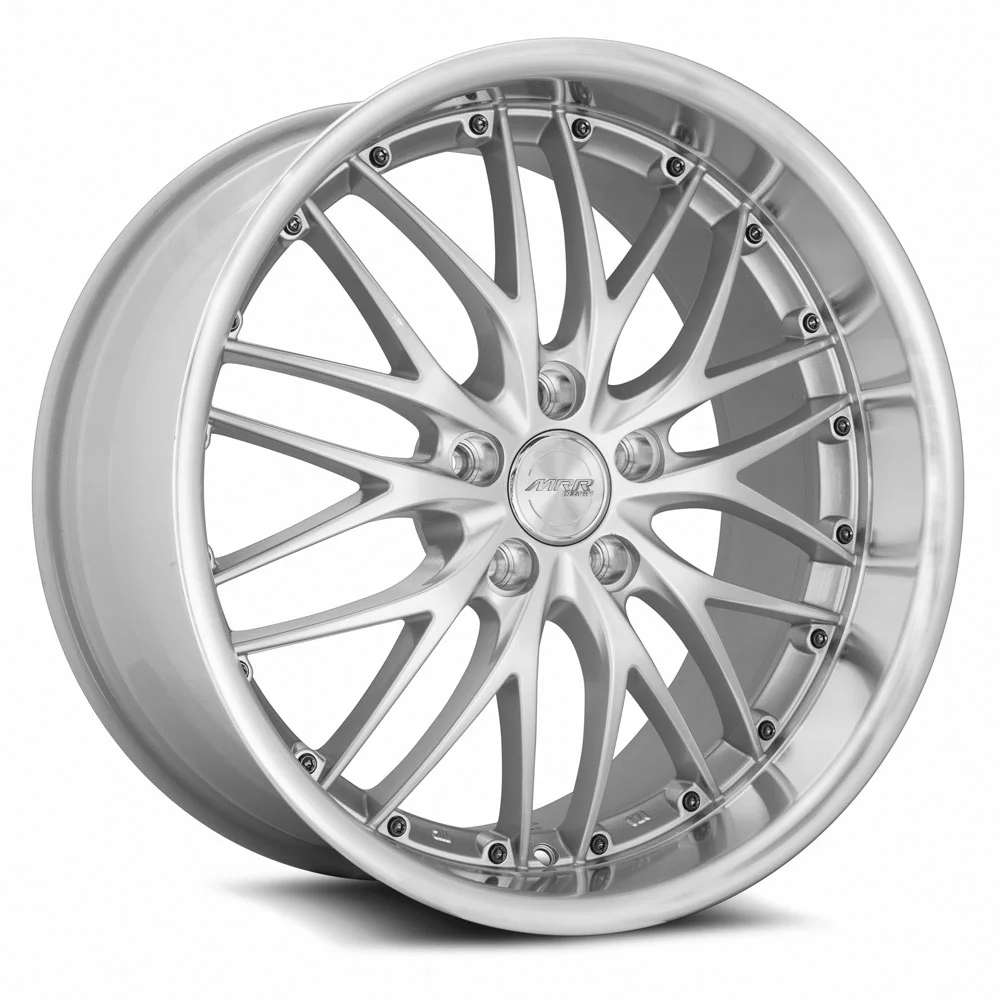 MRR GT1 5X100/5X120.7 20-45ET Hyper Silver Machine Lip