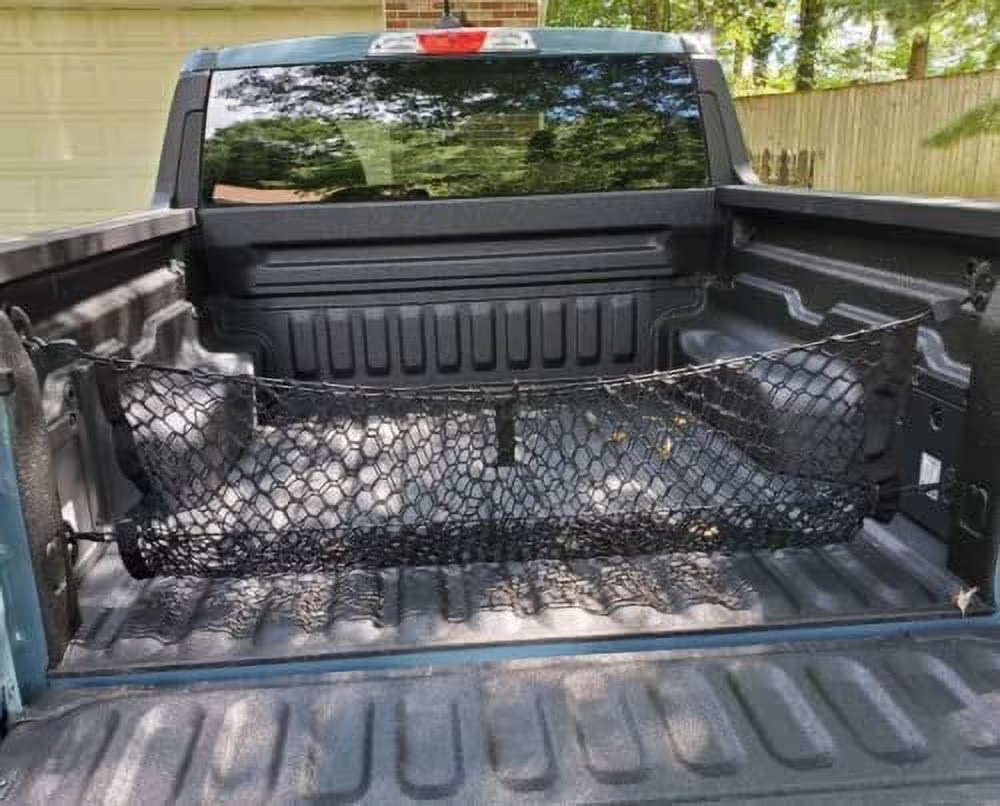EACCESSORIES EA Trunk Organizer Cargo Net for Hyundai Santa Cruz 2022-2023 – Envelope Style Cargo Net for Pickup – Premium Mesh Car Trunk Organizer Vehicle Carrier Storage – Compatible with Santa Cruz