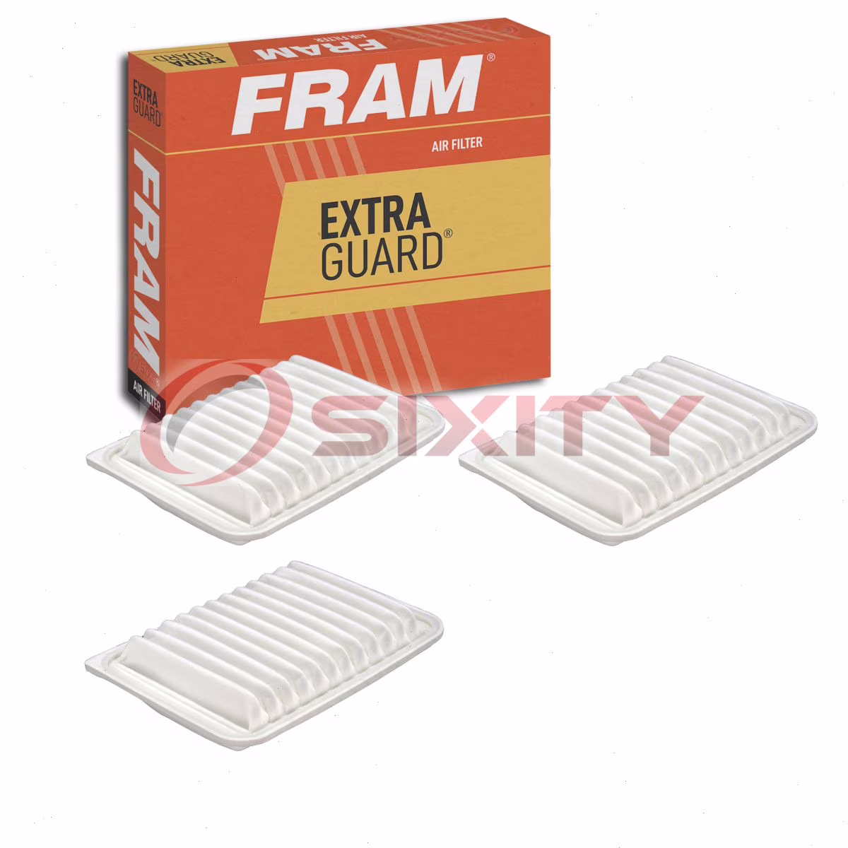 3 pc FRAM CA10190 Extra Guard Air Filters for 33-2434 92229651 A3173C MGA49475 Intake Inlet Manifold Fuel Delivery Filters Fits select: 2009-2019 TOYOTA COROLLA, 2007-2018 TOYOTA YARIS