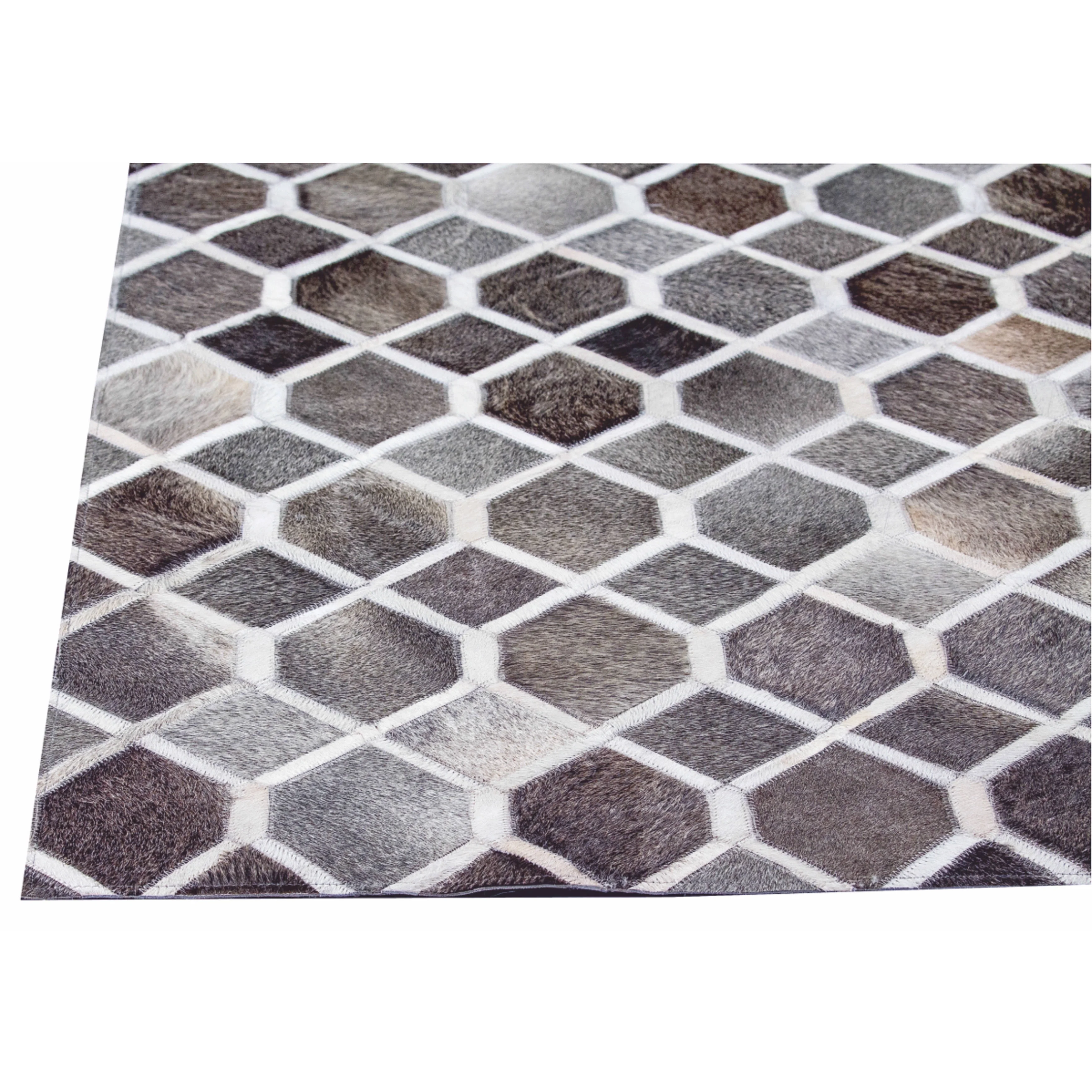 MA Trading Handmade Hydra Rug (India) Grey/White 8' x 10' 8' x 10' Living Room