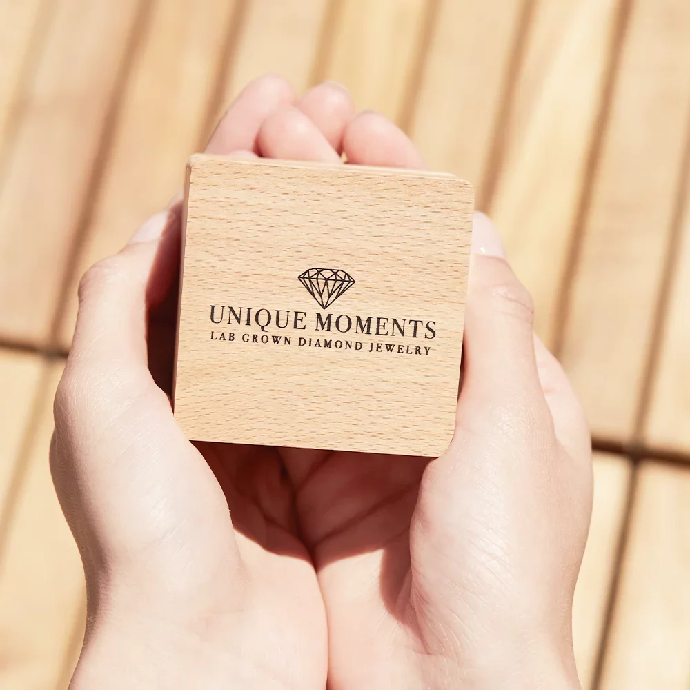 Unique Moments 1/2 Carat Round Lab Grown Diamond Cross Pendant Necklace in Sterling Silver (J-SI-I1)