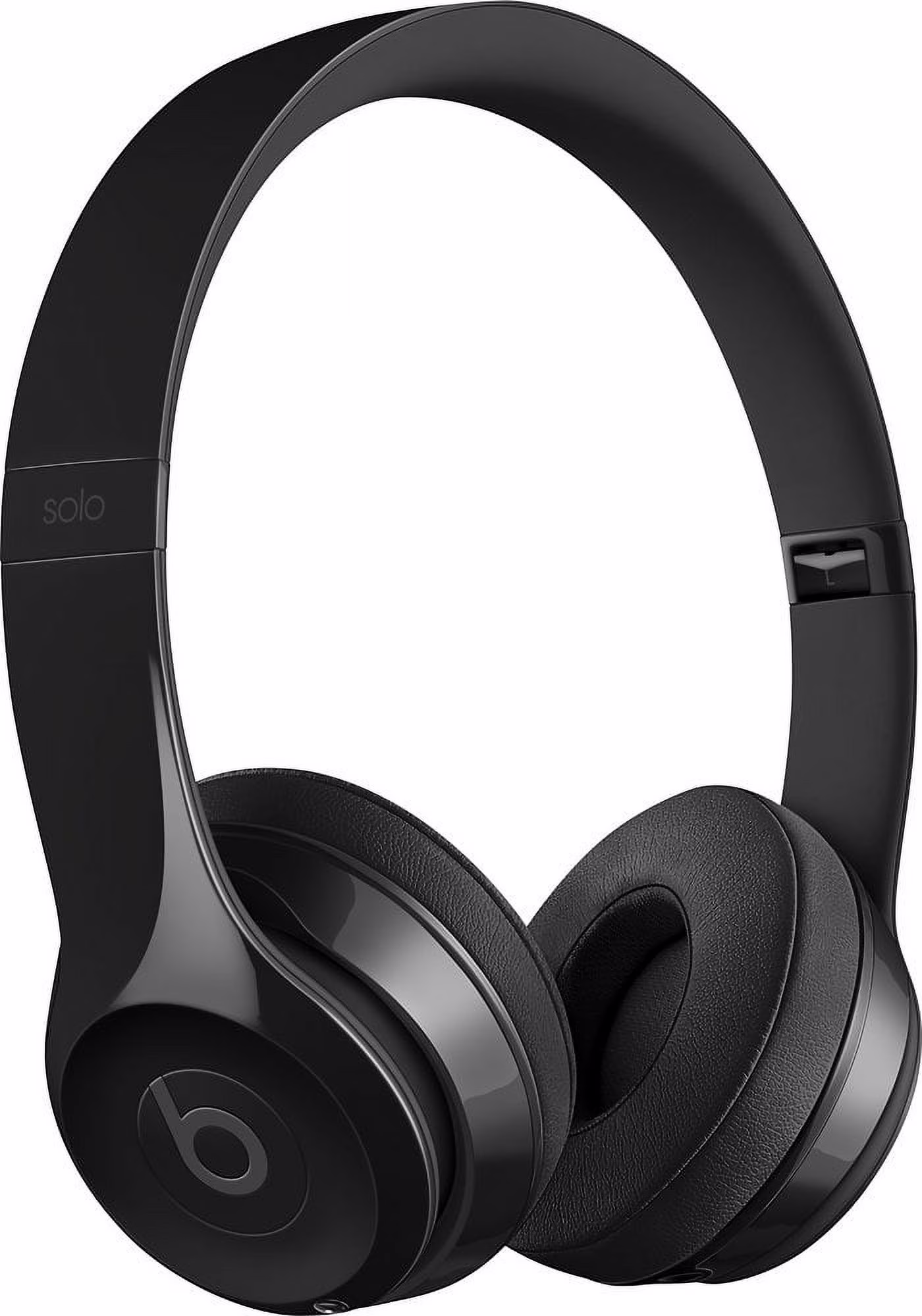 Restored Beats Solo3 Gloss Black Wireless Headphones (Refurbished)