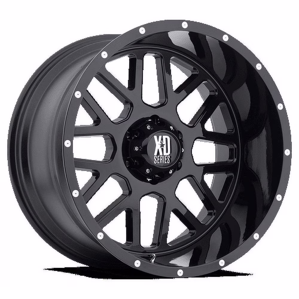 XD Aluminum Rim XD820 GRENADE 18X8in Satin Black Finish, XD82088050738