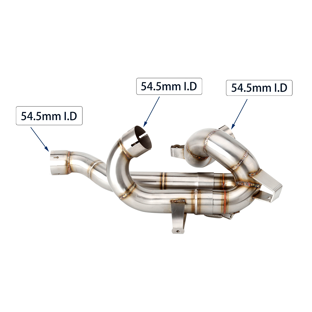 For Ducati Multistrada V4 2021 2022 V4S / Pikes Peak Escape Motorcycle Exhaust Muffler Link Pipe Slip-on