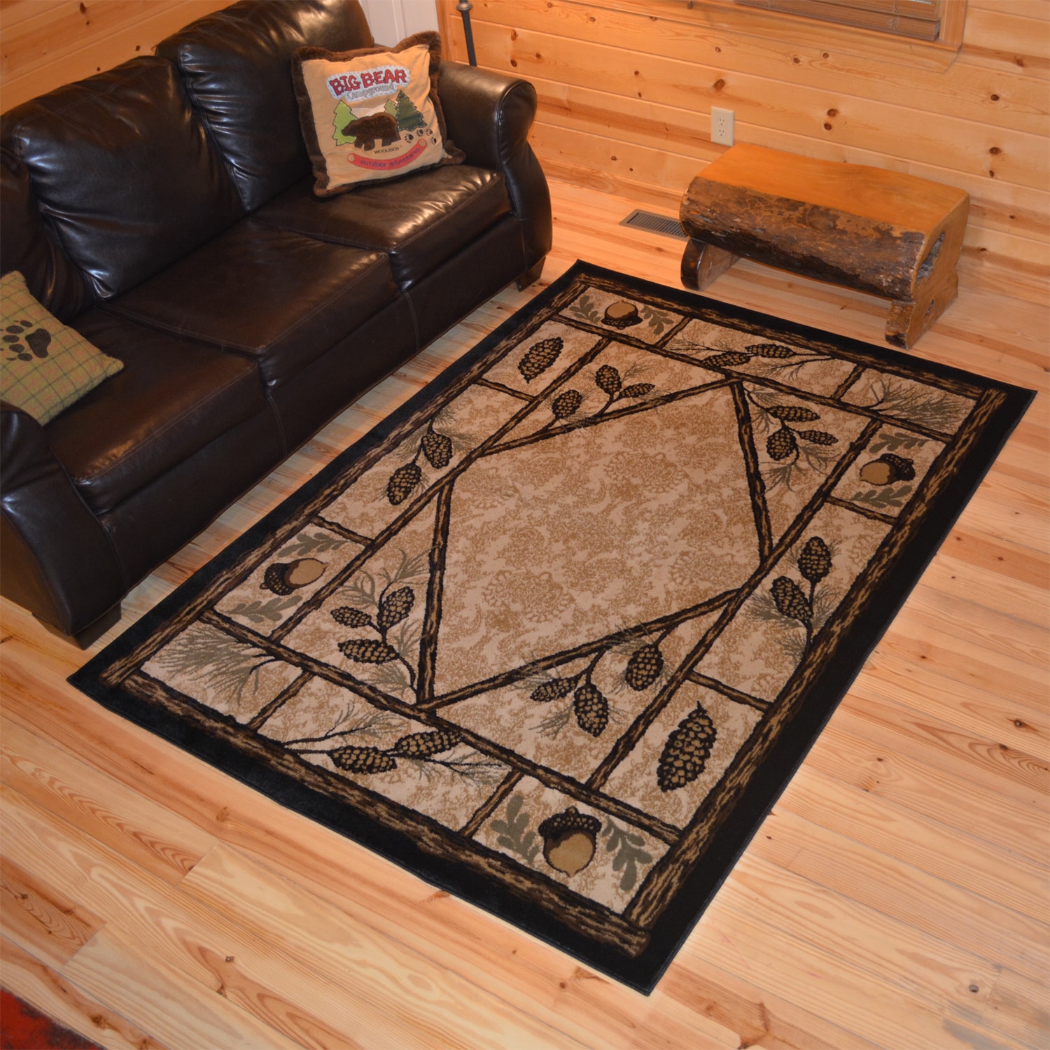 Mayberry Brasstown Bald AD3803 Lodge Indoor Area Rug