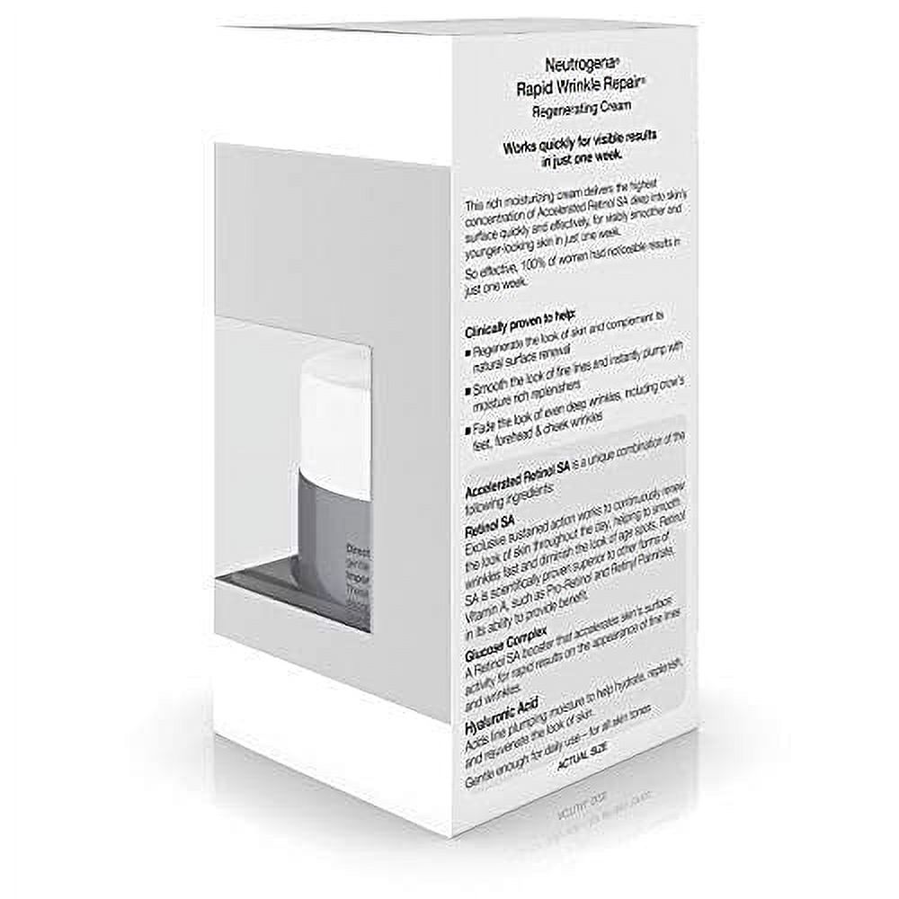 Face Cream Neutrogena Rapid Wrinkle Repair Retinol Anti-Wrinkle Regenerating,