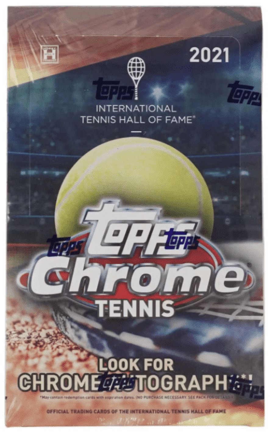 2021 Topps Chrome Tennis Hobby Box