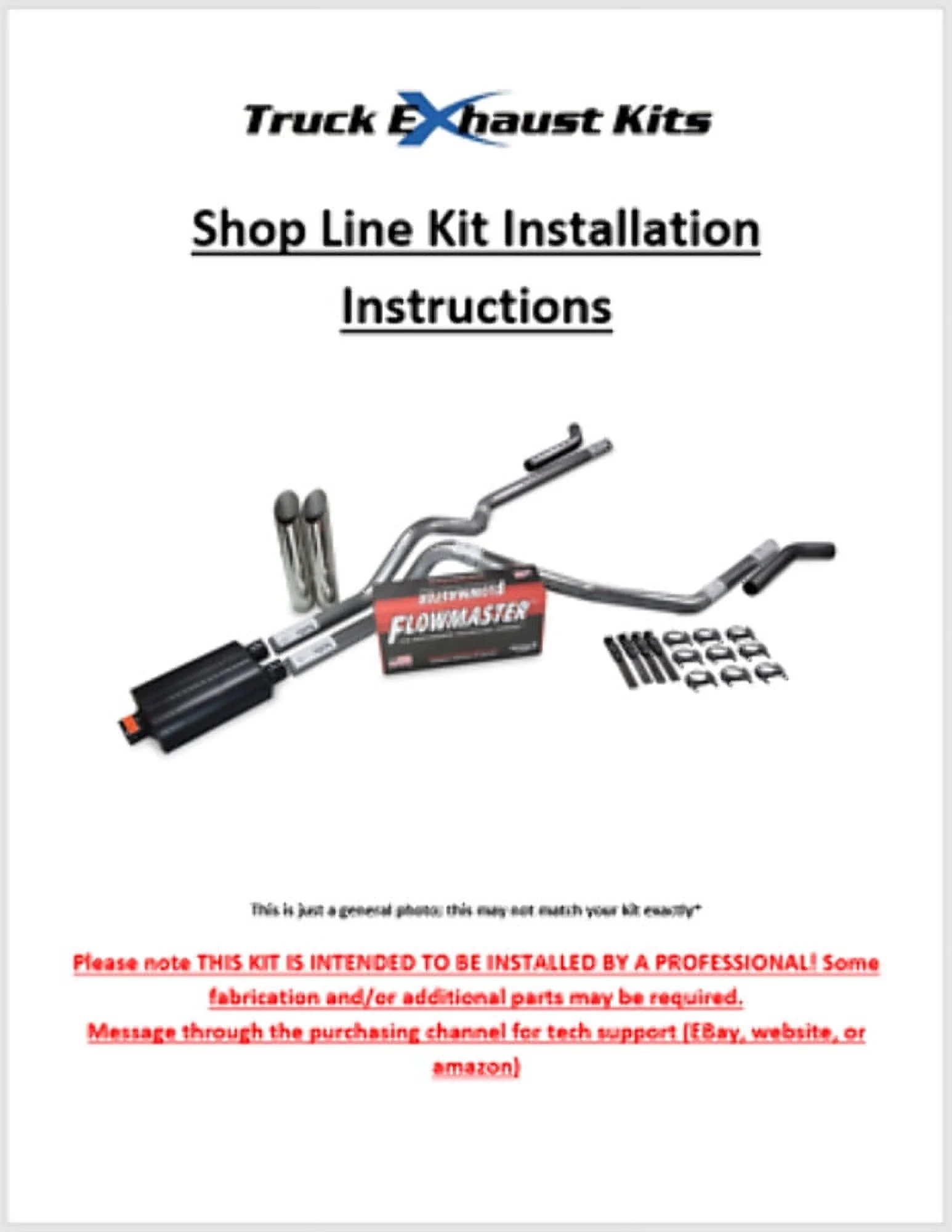 All-Stainless Dual Exhaust Kit Chevy GMC 1500 88-95 MagnaFlow XL Side Exit