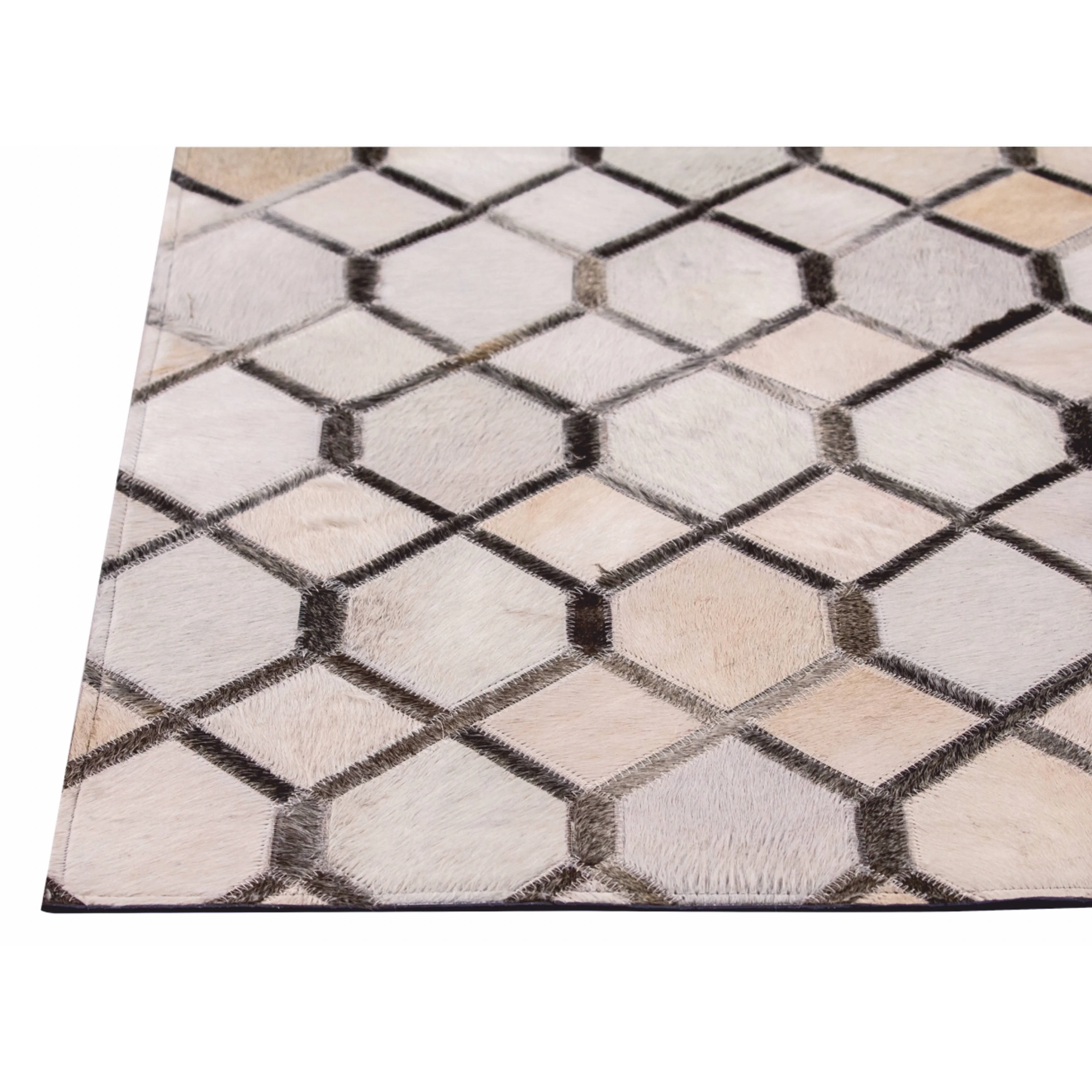 MA Trading Handmade Hydra Rug (India) Grey/White 8' x 10' 8' x 10' Living Room