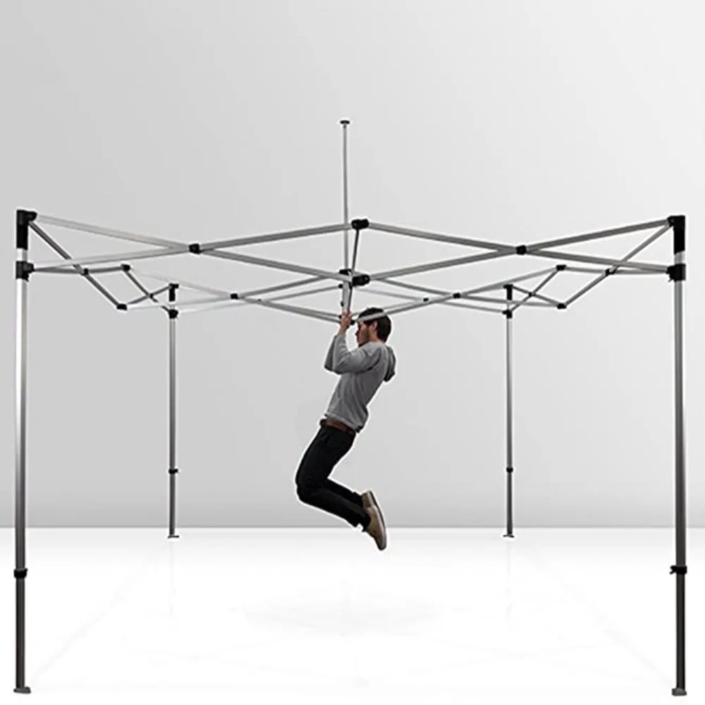Vispronet 10x10 Canopy Tent Frame, 40lb, Height Adjustable Legs, Frame Only