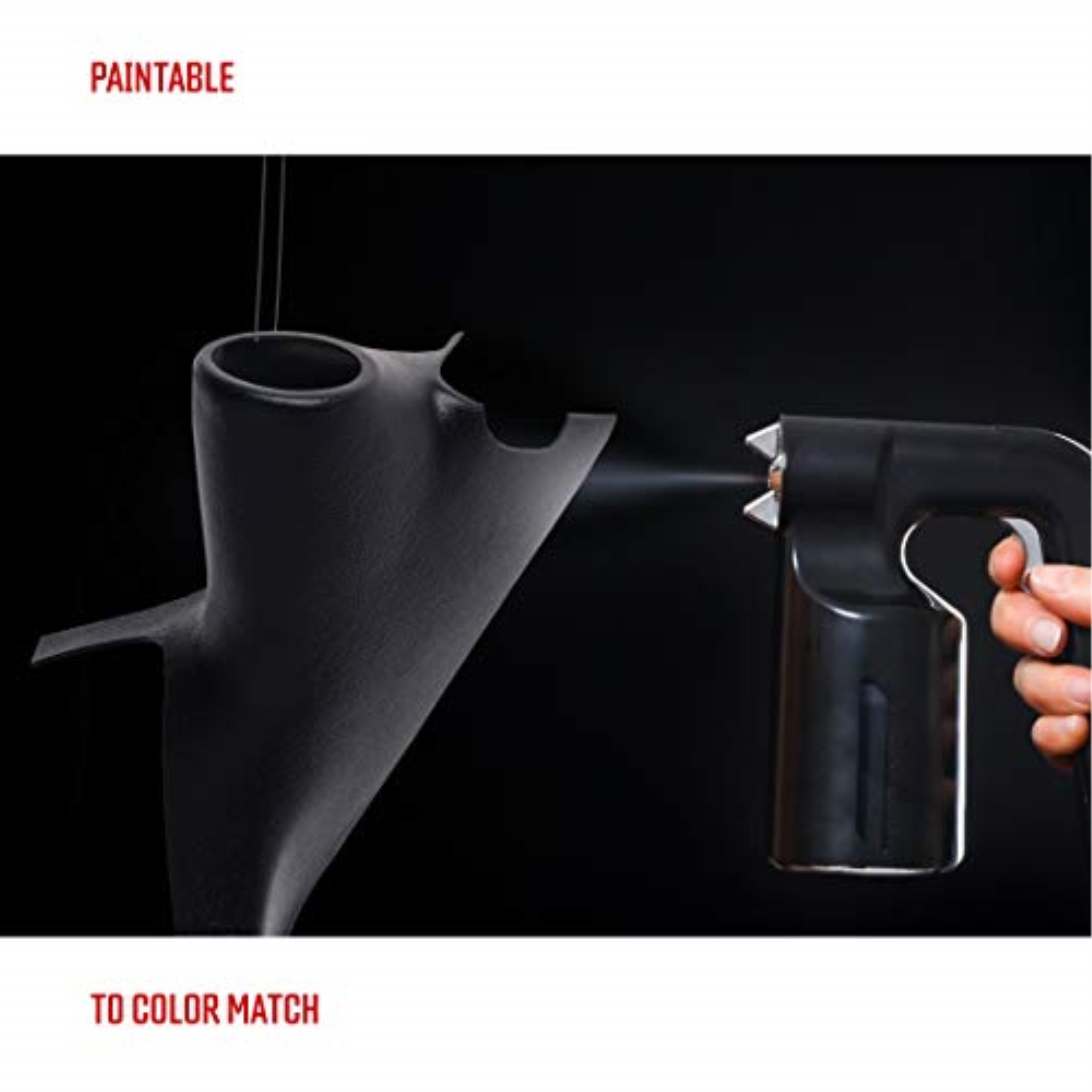 Bully Dog - Custom Dash Mount, paintable, for GT with T-slot adapter Fits select: 2008-2012 FORD F250, 2008-2012 FORD F350