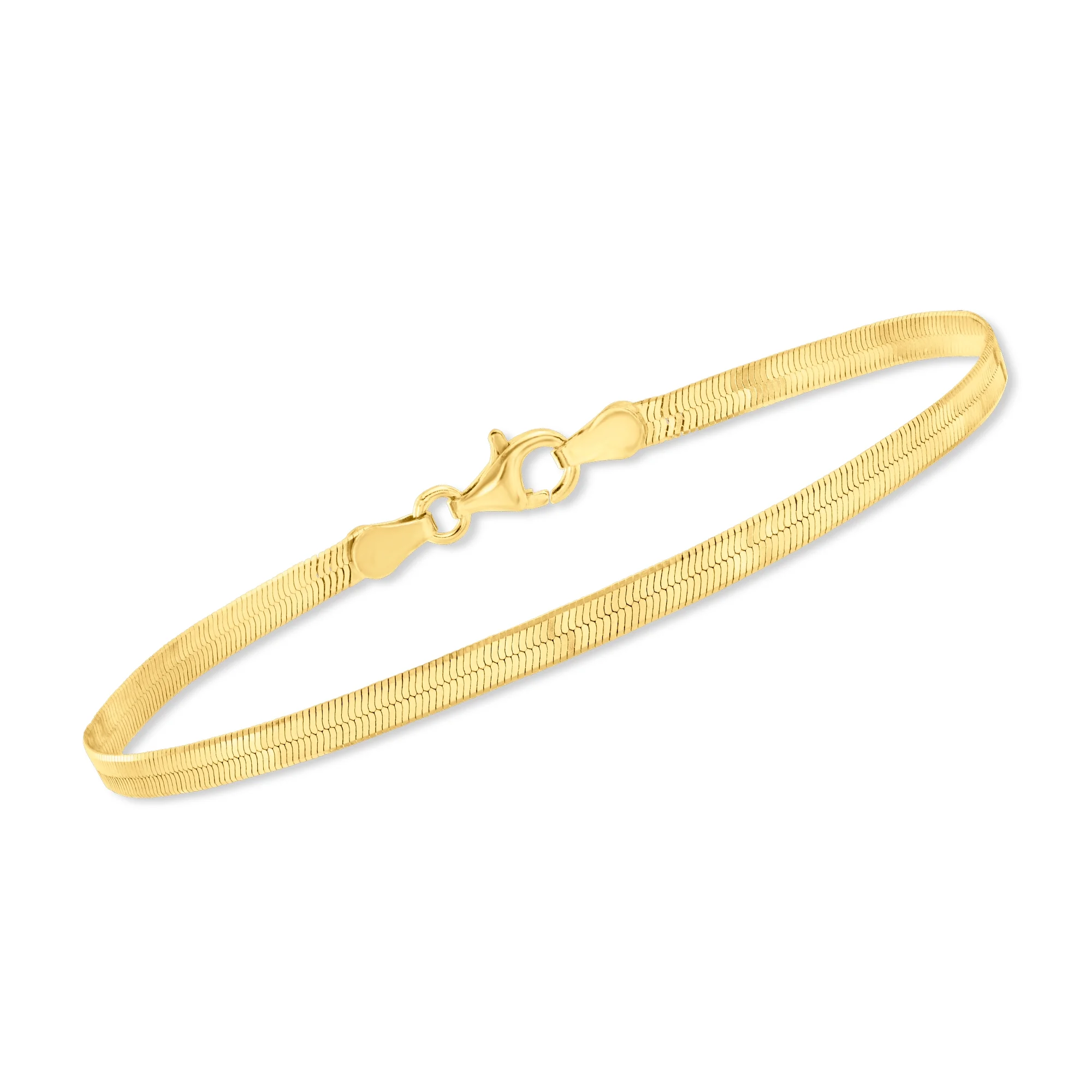 Ross-Simons Italian 18kt Gold Over Sterling Jewelry Set: 5 Chain Bracelets, Women's, Adult