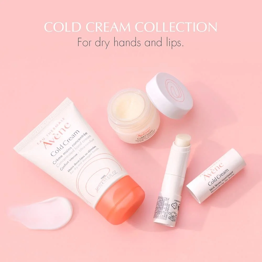 Eau Thermale Avène Cold Cream Nutrition Nourishing Lip Balm, 0.1 Ounce