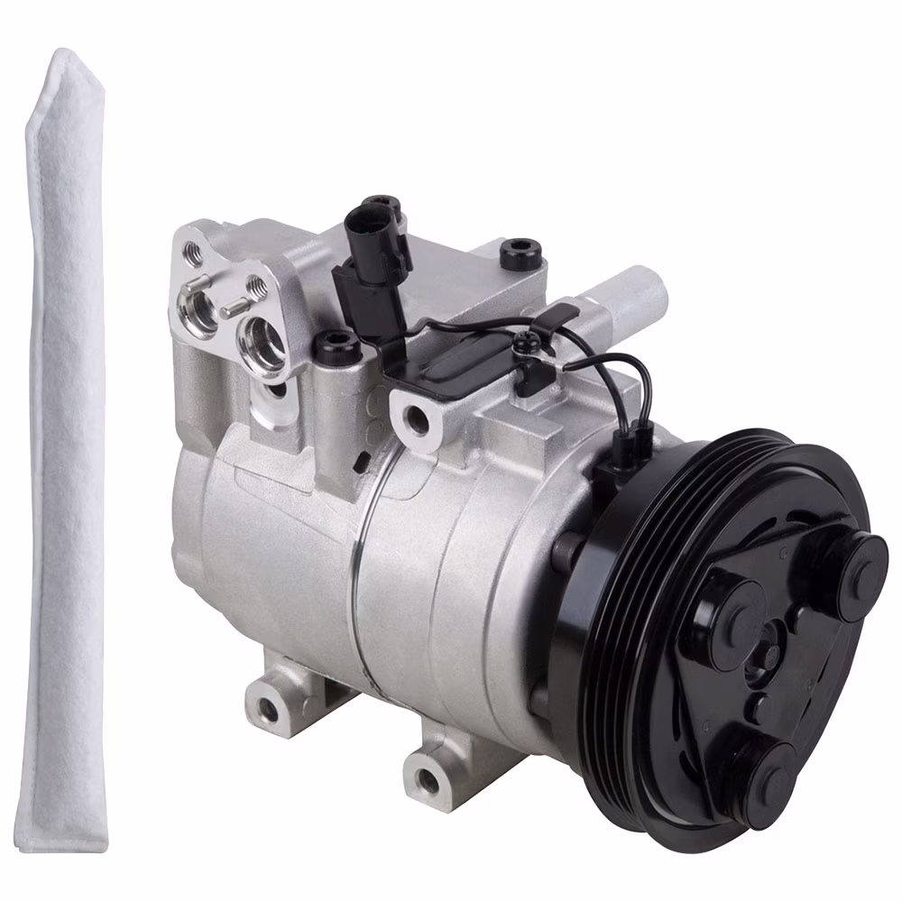 For 2003 Hyundai Accent 1.6L OEM AC Compressor w/ A/C Drier - Buyautoparts