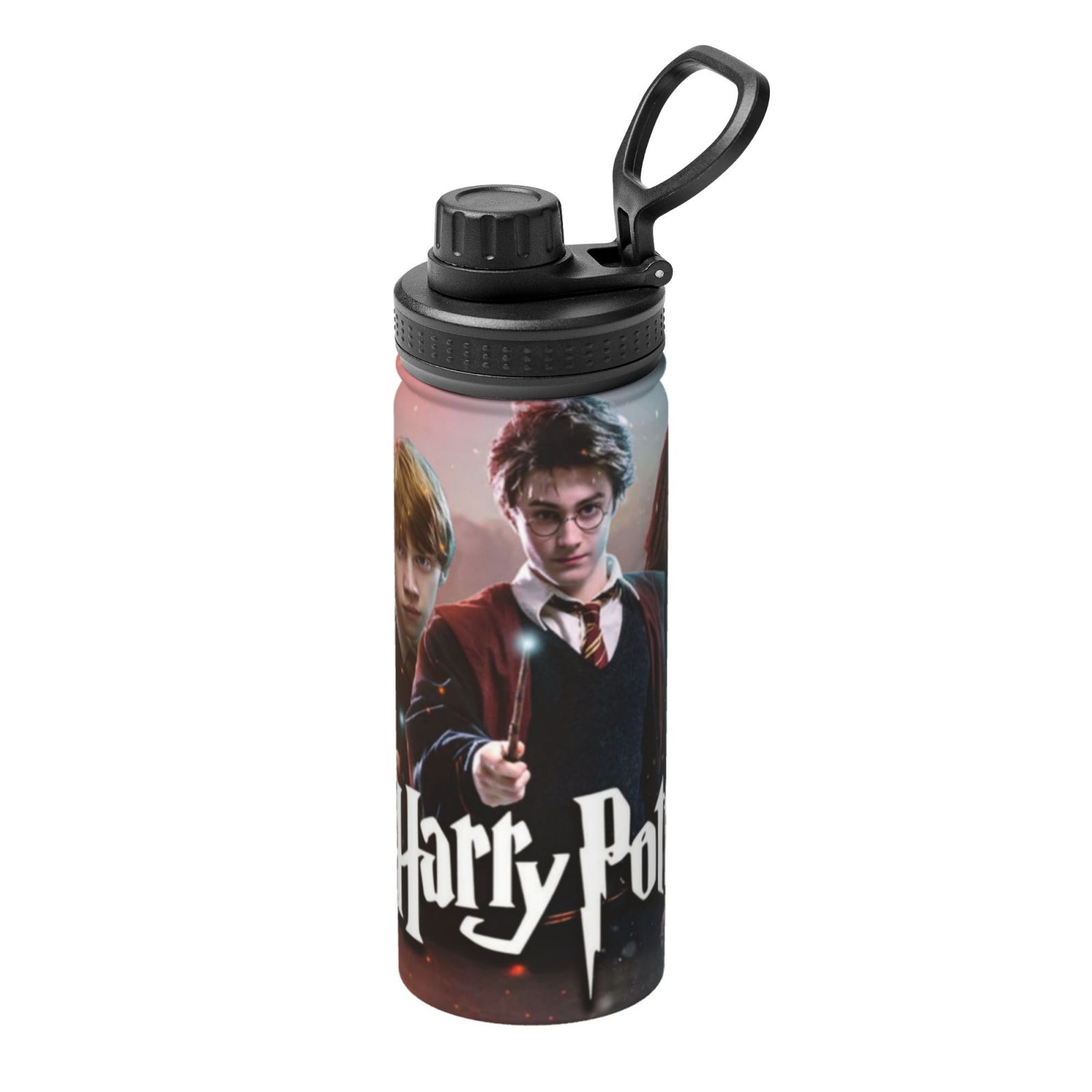 Harry Potter Characters Sports Insulated Water Bottles Kettle Stainless Steel Portable Cup18OZ For Travel Gym School