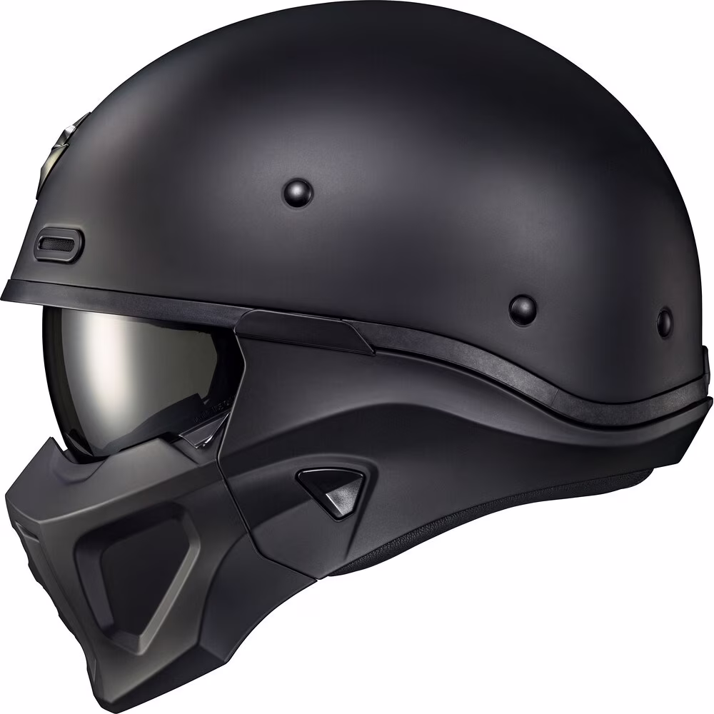 Scorpion Covert-X 3-in-1 Motorcycle Helmet Matte Black LG