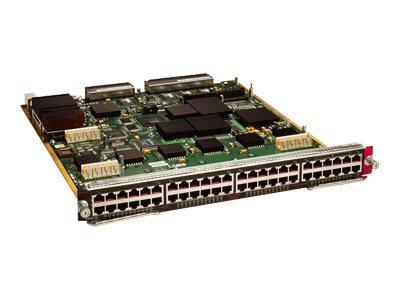 Cisco Express Forwarding 256 Interface Module with 802.3af PoE daughter card - Expansion module - Gigabit Ethernet x 48 - for Catalyst 6500, 6503, 6506, 6506 chassis, 6509, 6509 chassis, 6509-NEB, 6513
