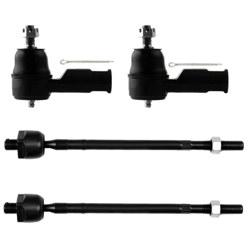 Front Steering Inner & Outer Tie Rod End Suspension For 2000-2005 Hyundai Accent