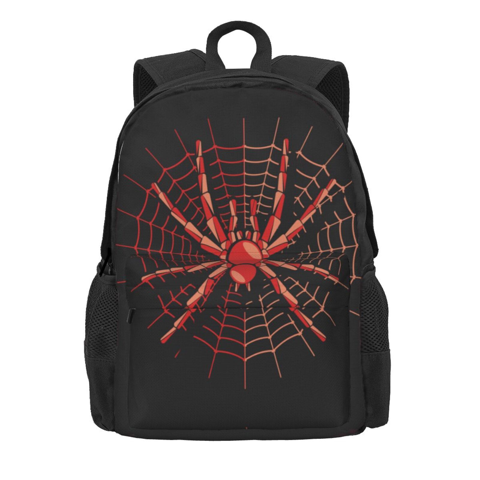 XMXY Fantasy Spider Insect Backpack Laptop Bag for Women, School Bookbag Lightweight Backpack for Travel Casual Work Backpack Black