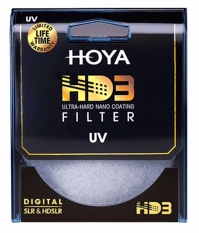 Hoya HD3 82mm UV - 32-Layer Ultra-Hard Nano-Coated Stain-Resistant Optical Glass
