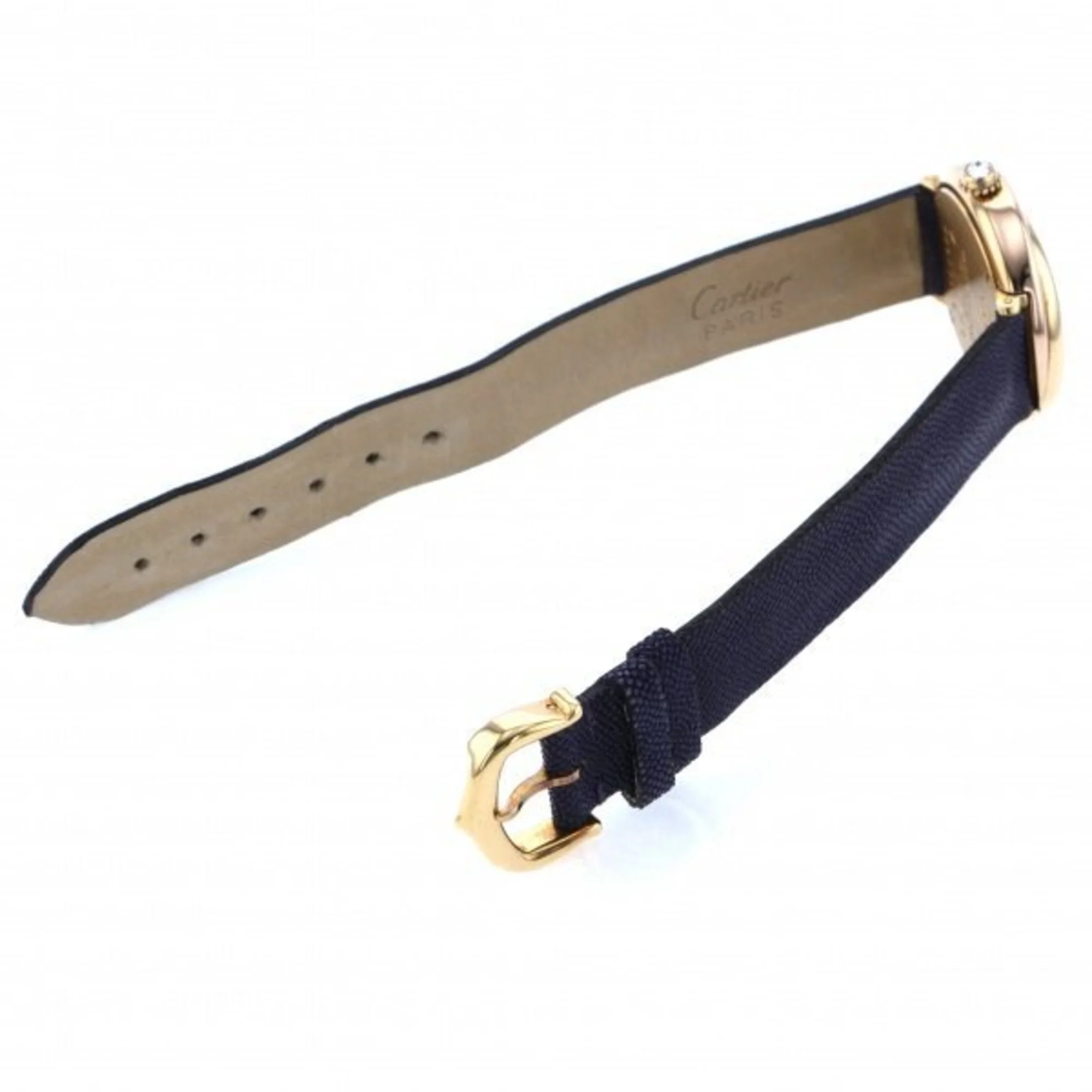 Pre-Owned Cartier Trinity silver dial used watch ladies (Like New)