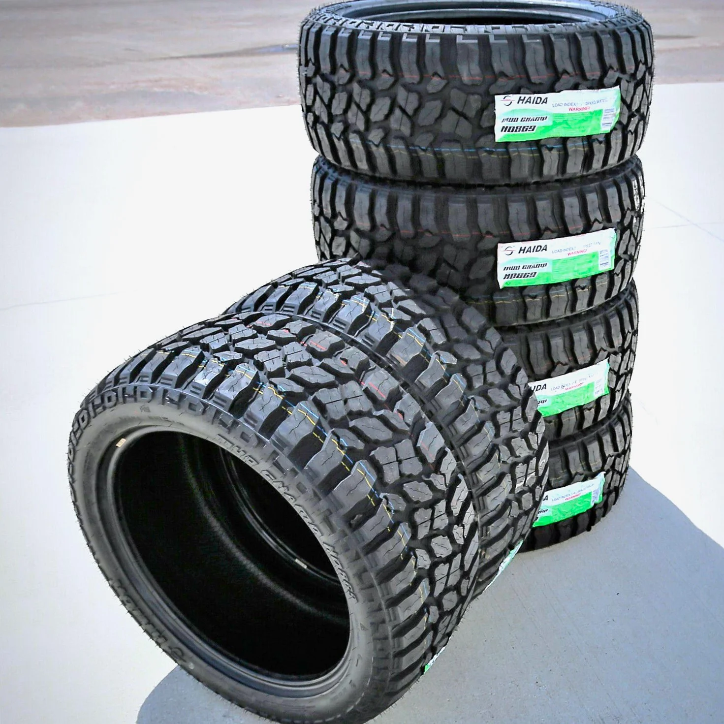 Tire Haida Mud Champ HD869 LT 255/75R17 Load C 6 Ply MT M/T