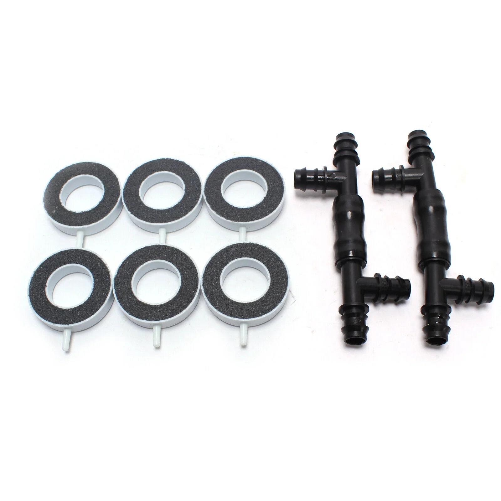 Aiqidi DWC Hydroponics Growing System, 5 Gallon 6 Buckets Recirculating Growing Kit Deep Water Culture with Water Exchange Bucket