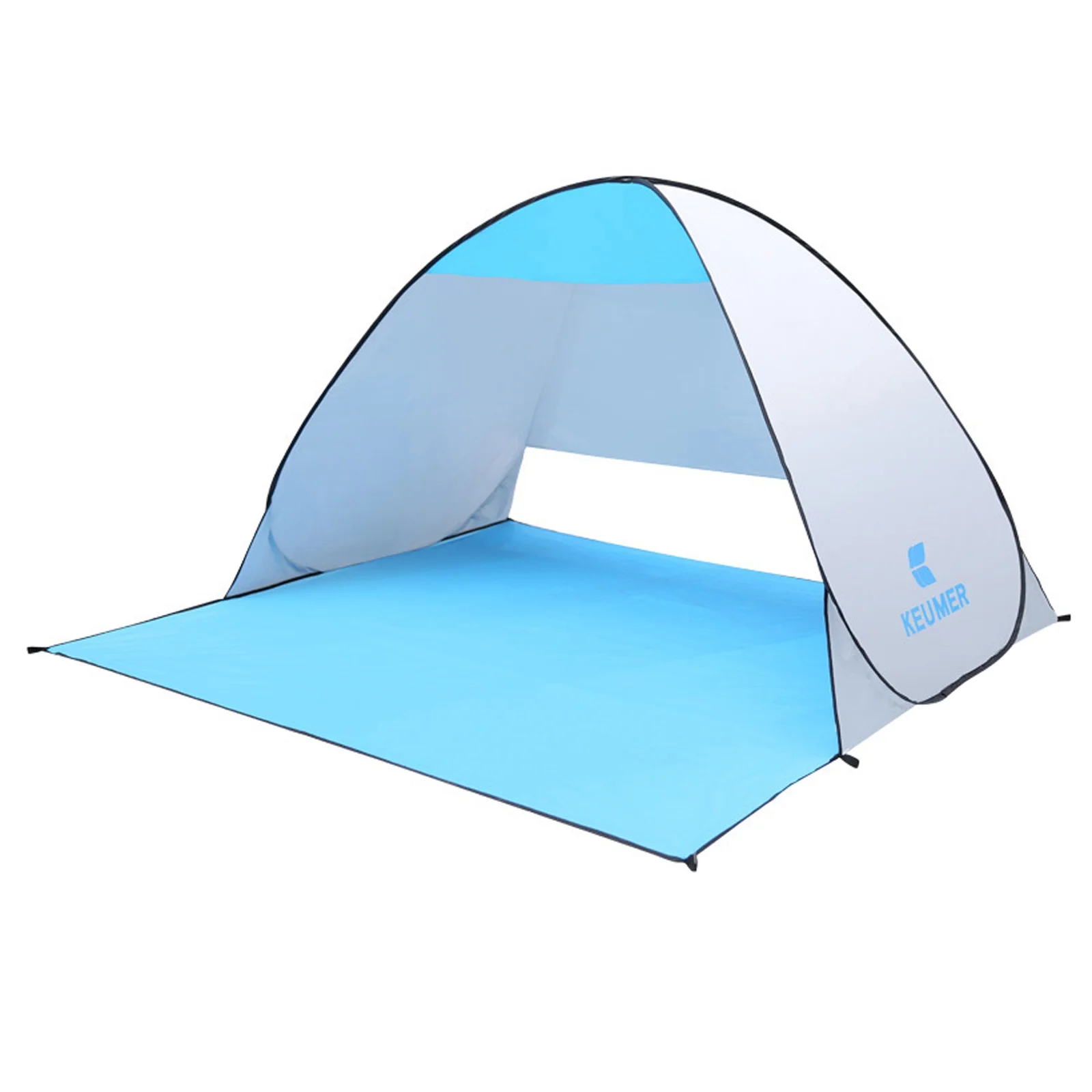 70.9x59x43.3 Inch Automatic Instant Pop-up Beach Tent   Sun Shelter Cabana for Camping Fishing Hiking Picnic