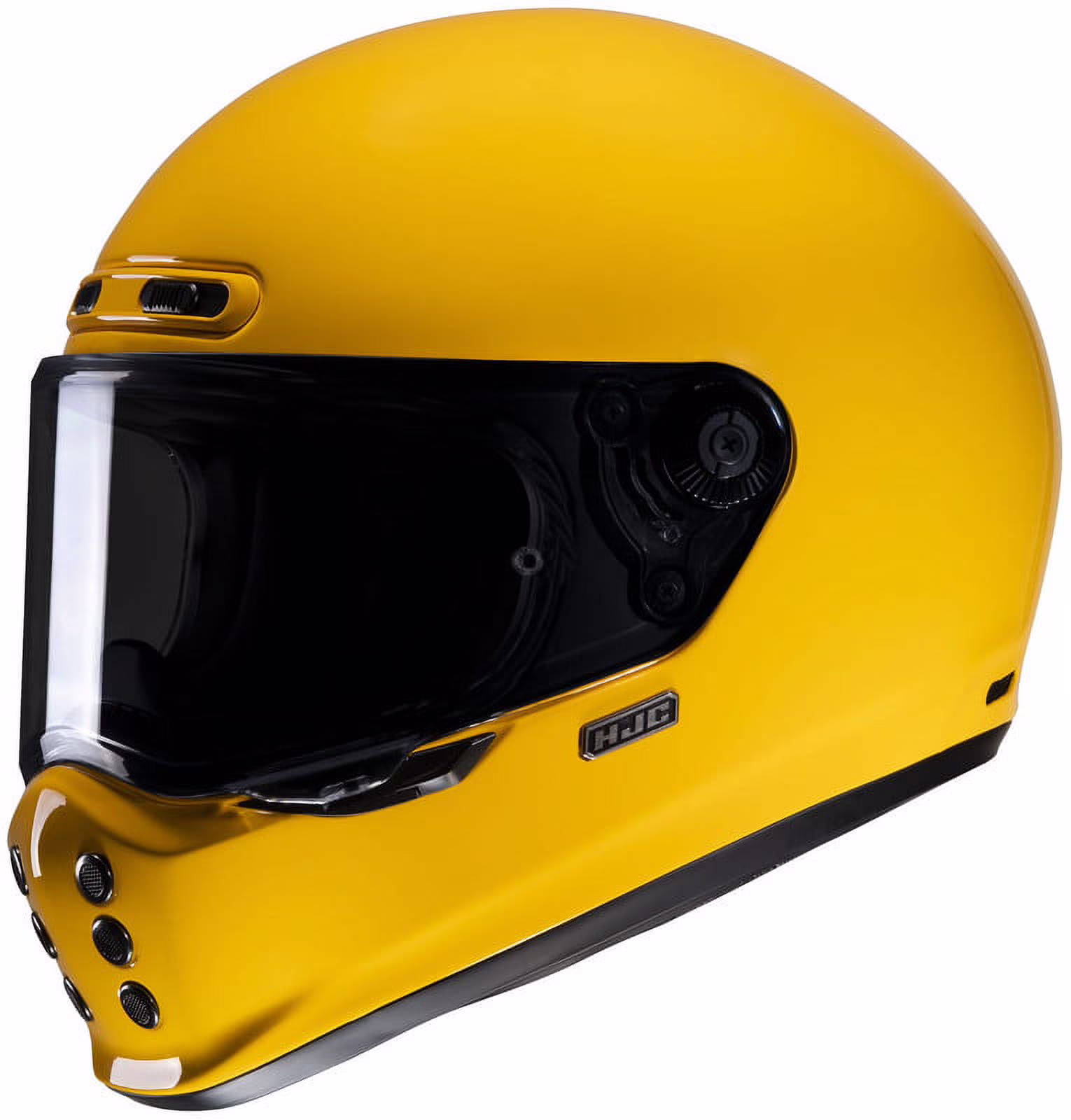 HJC V 10 Deep Yellow Street Motorcycle Helmet