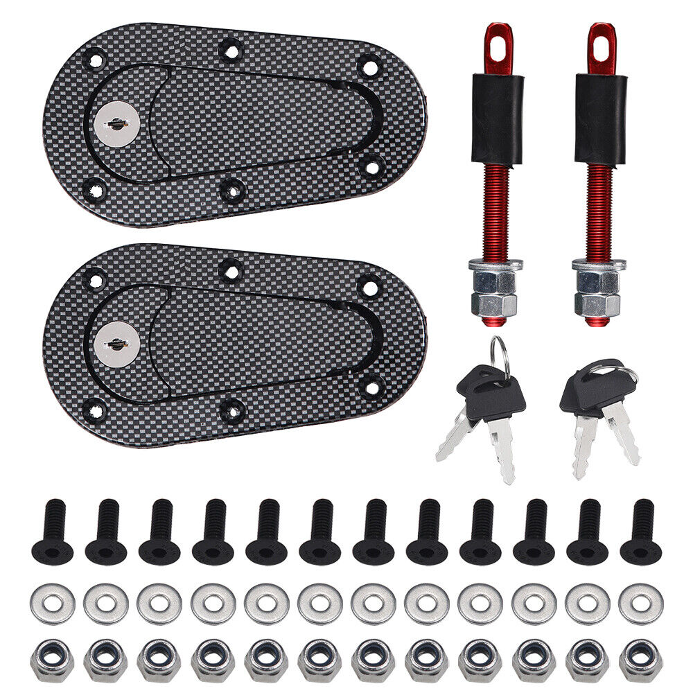 JahyShow Quick Release Locking Hood Latch Pin Kit - Secure Your Canopy with Universal Fit