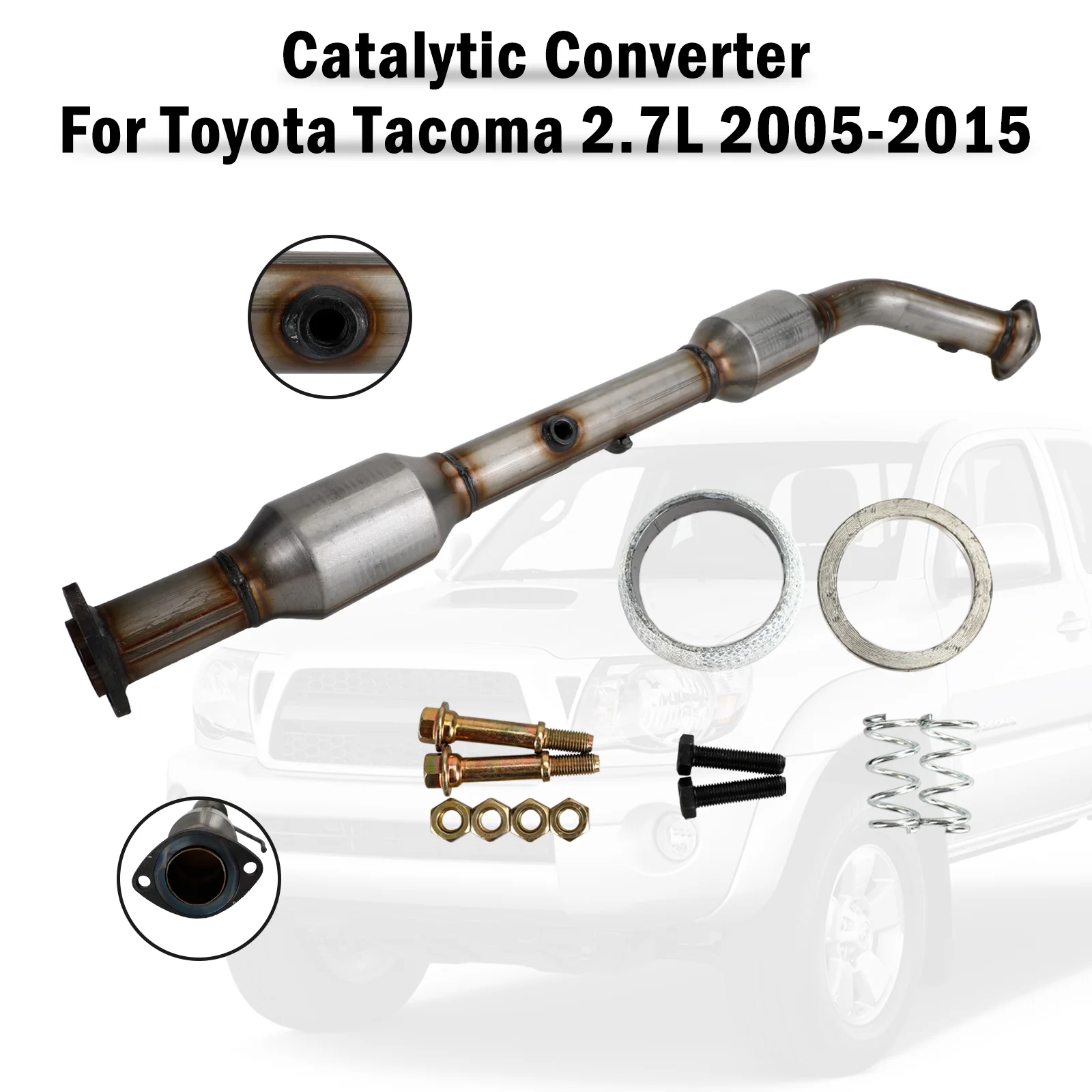 Exhaust Catalytic Converter Direct Fit For Toyota Tacoma 2.7L 2005-2014 2015