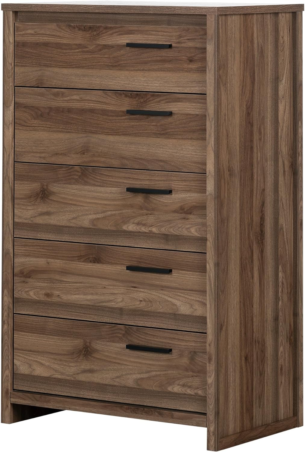 Tao 5-Drawer Chest Natural Walnut