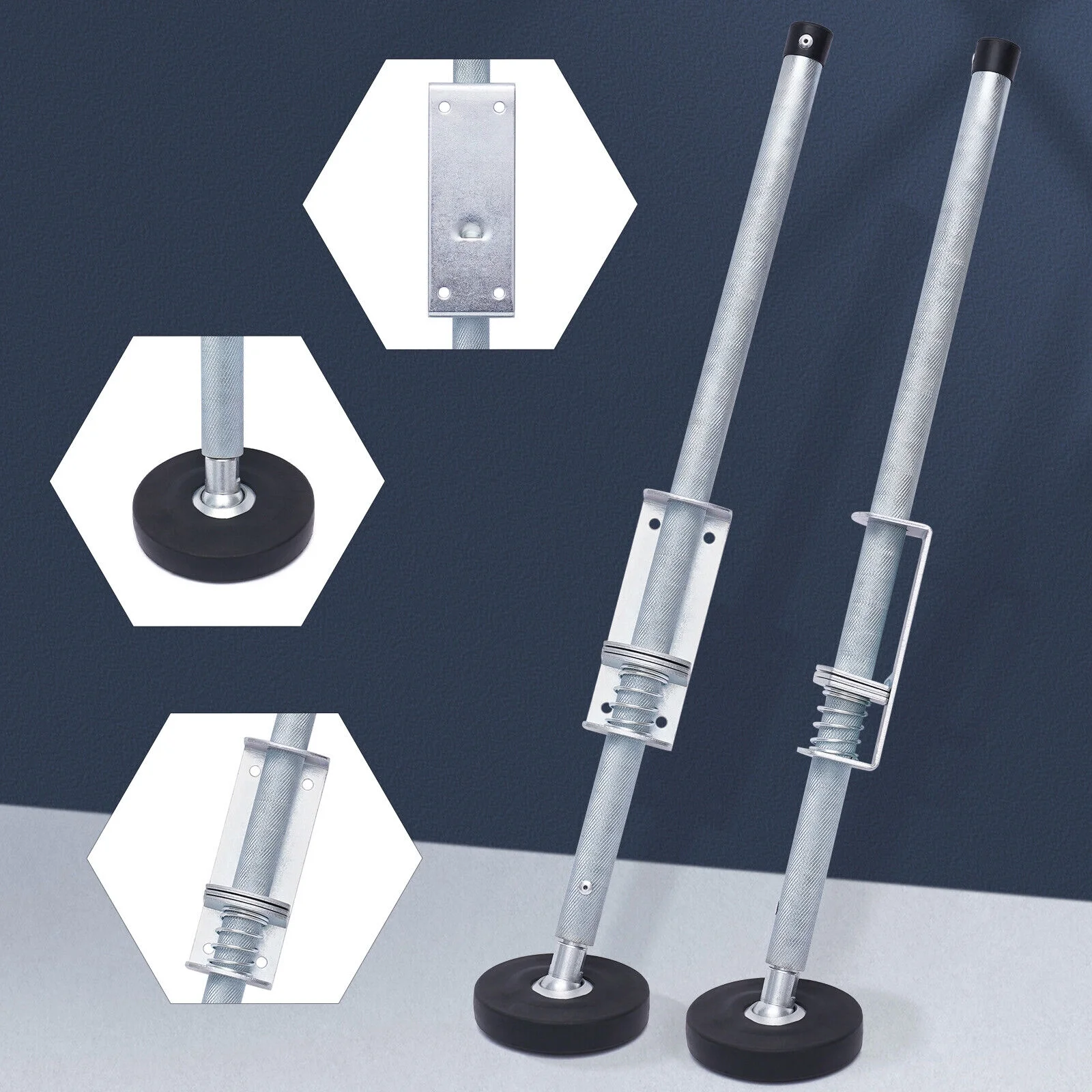 FETCOI Ladder Leveler Pair for Extension Ladders Stabilizer Leg Leveling Tool 330 LBS