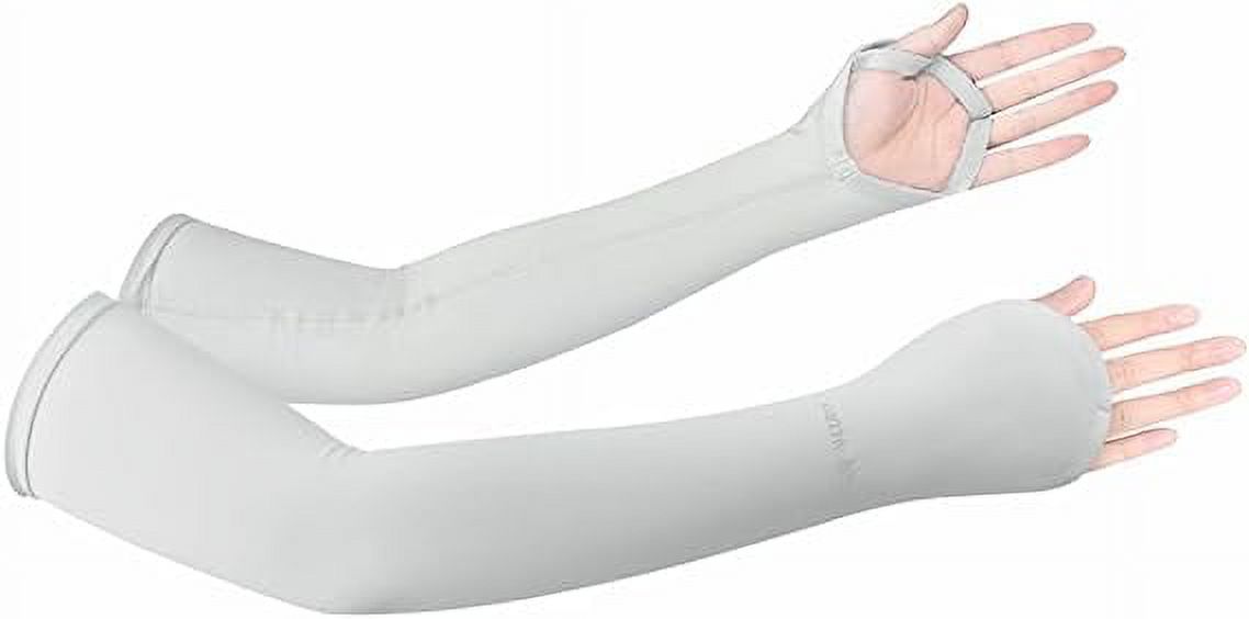 MOUNT TEC UV Protection Long Arm Sleeves Women's Sunblock Driving Cycling Fishing Baseball Arm Sleeves UPF 50+ Tattoo Cover UP to Cover Arm Sleeves Warmth (Pebble Grey,L)
