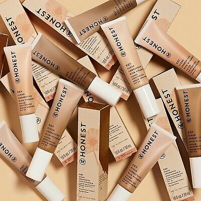 Honest Beauty CC Tinted Moisturizer with Vitamin C and Blue Light Defense -