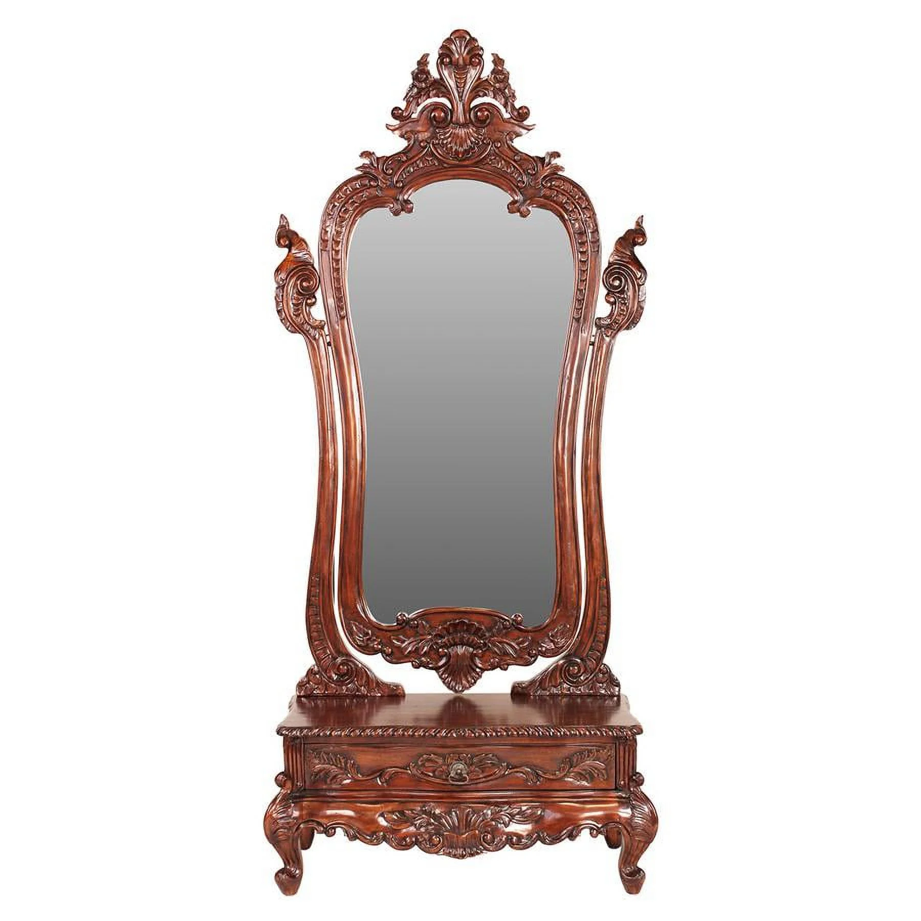 Design Toscano  Thornwood Manor Victorian Dressing Mirror