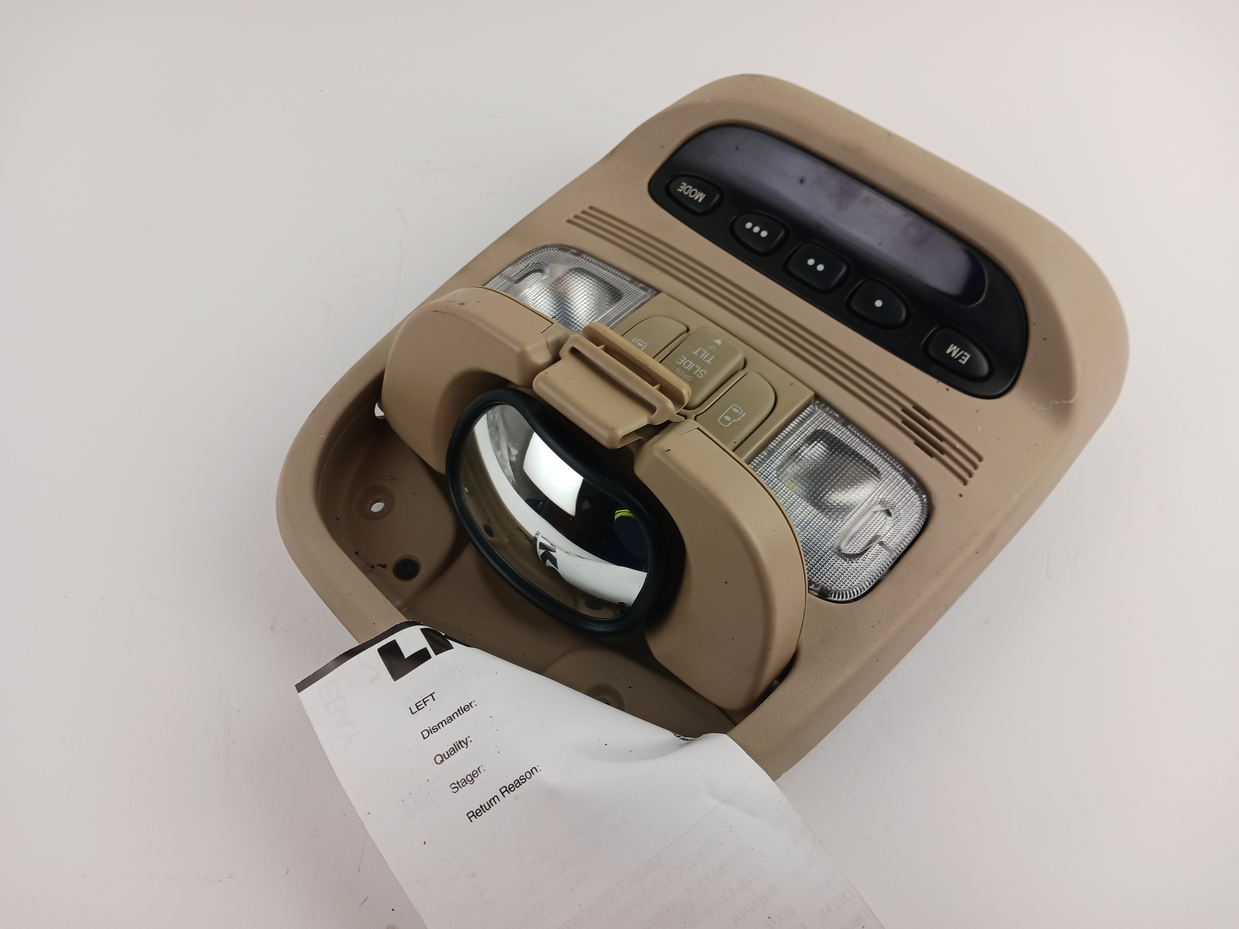 Pre-Owned 07 08 Toyota Sienna Overhead Console Dome Light OEM (Good)