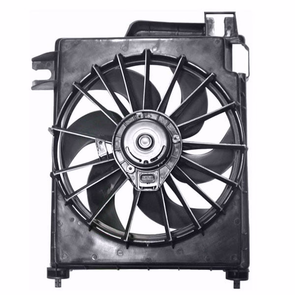 For Ram Pickup Truck 1500/2500/3500 A/C Condenser Cooling Fan Motor Assembly