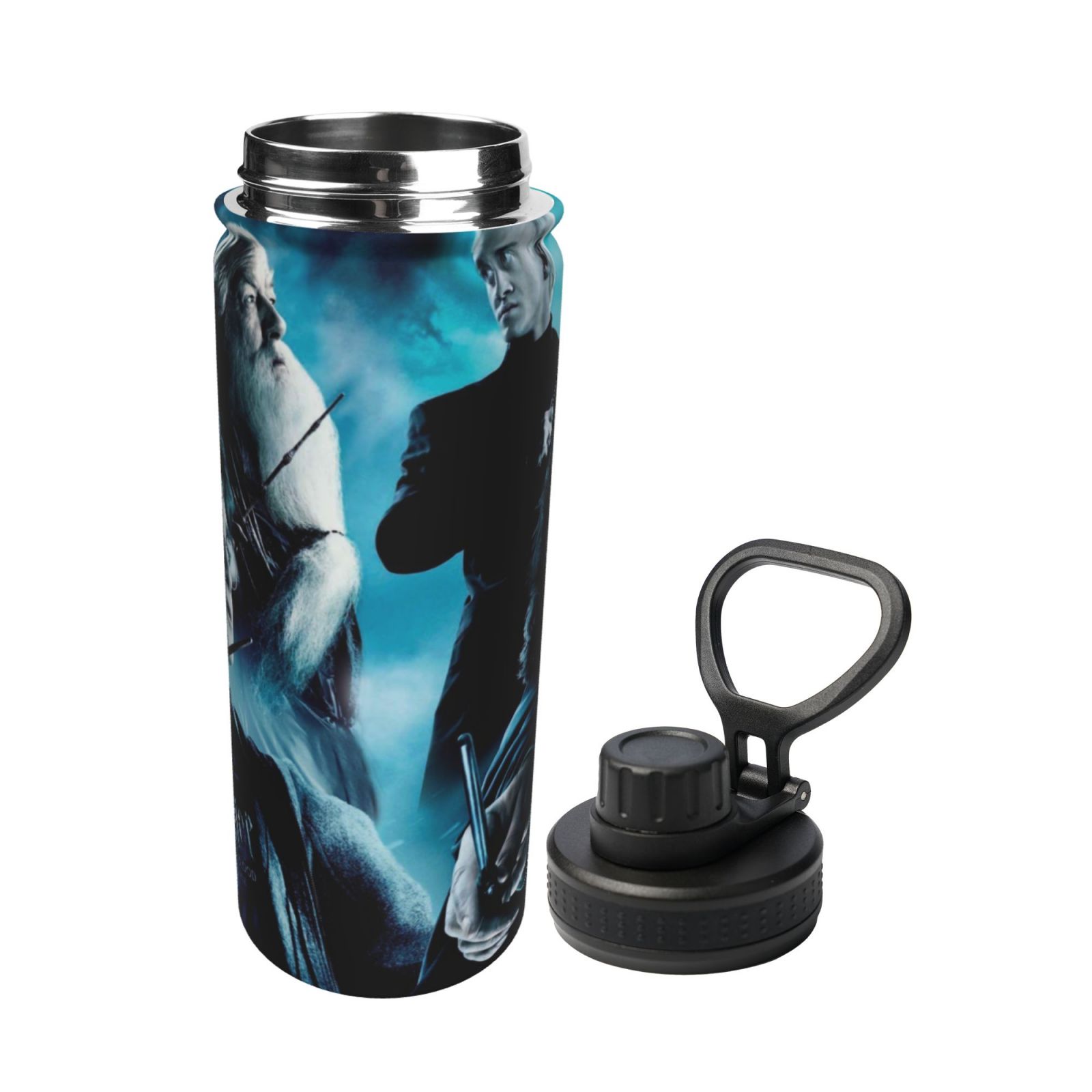 Harry Potter Character Sports Insulated Water Bottles Kettle Stainless Steel Portable Cup18OZ For Travel Gym School