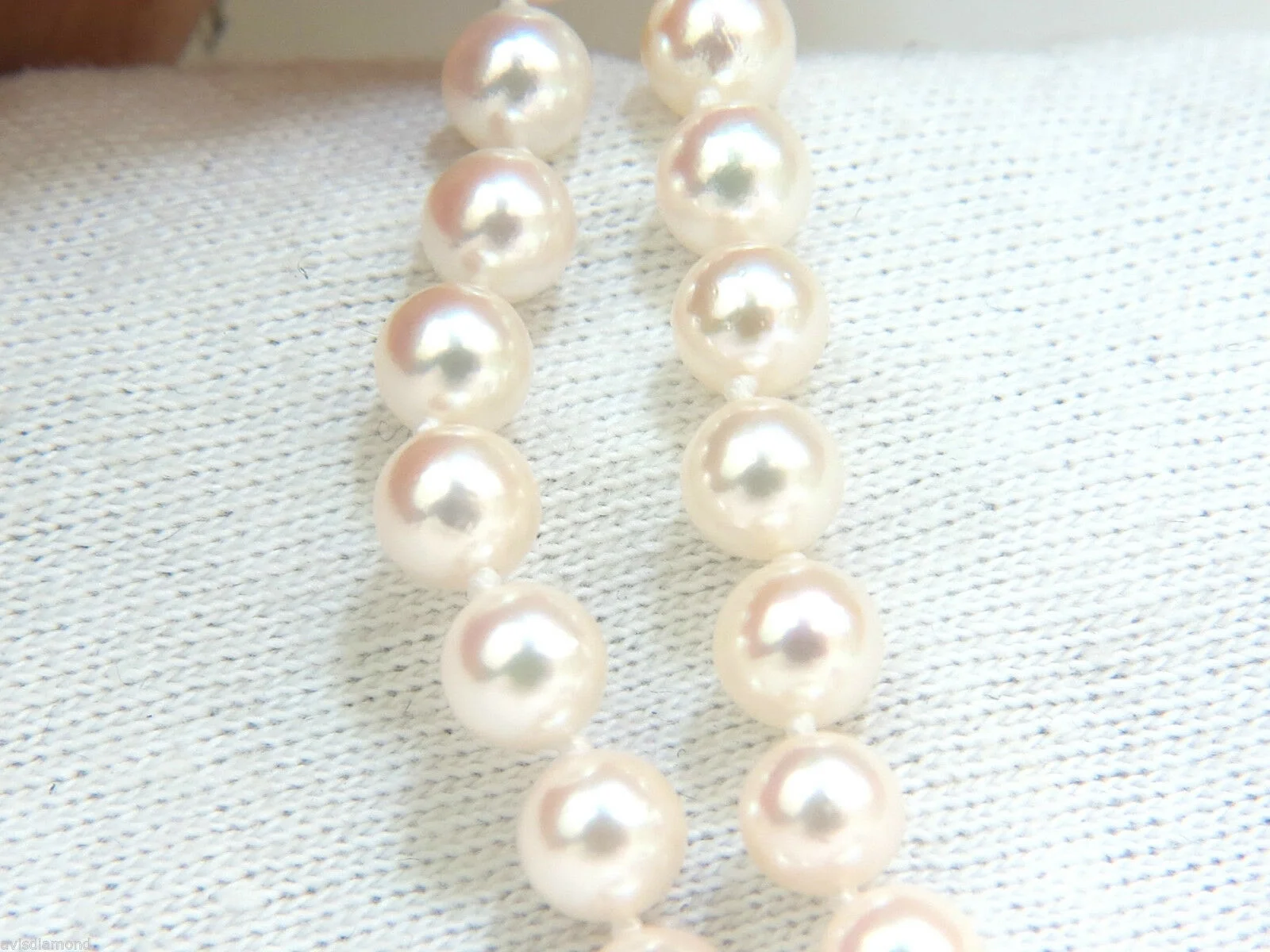 18KT 1.83CT NATURAL VIVID PINK SAPPHIRE ENHANCER & JAPANESE PEARL NECKLACE