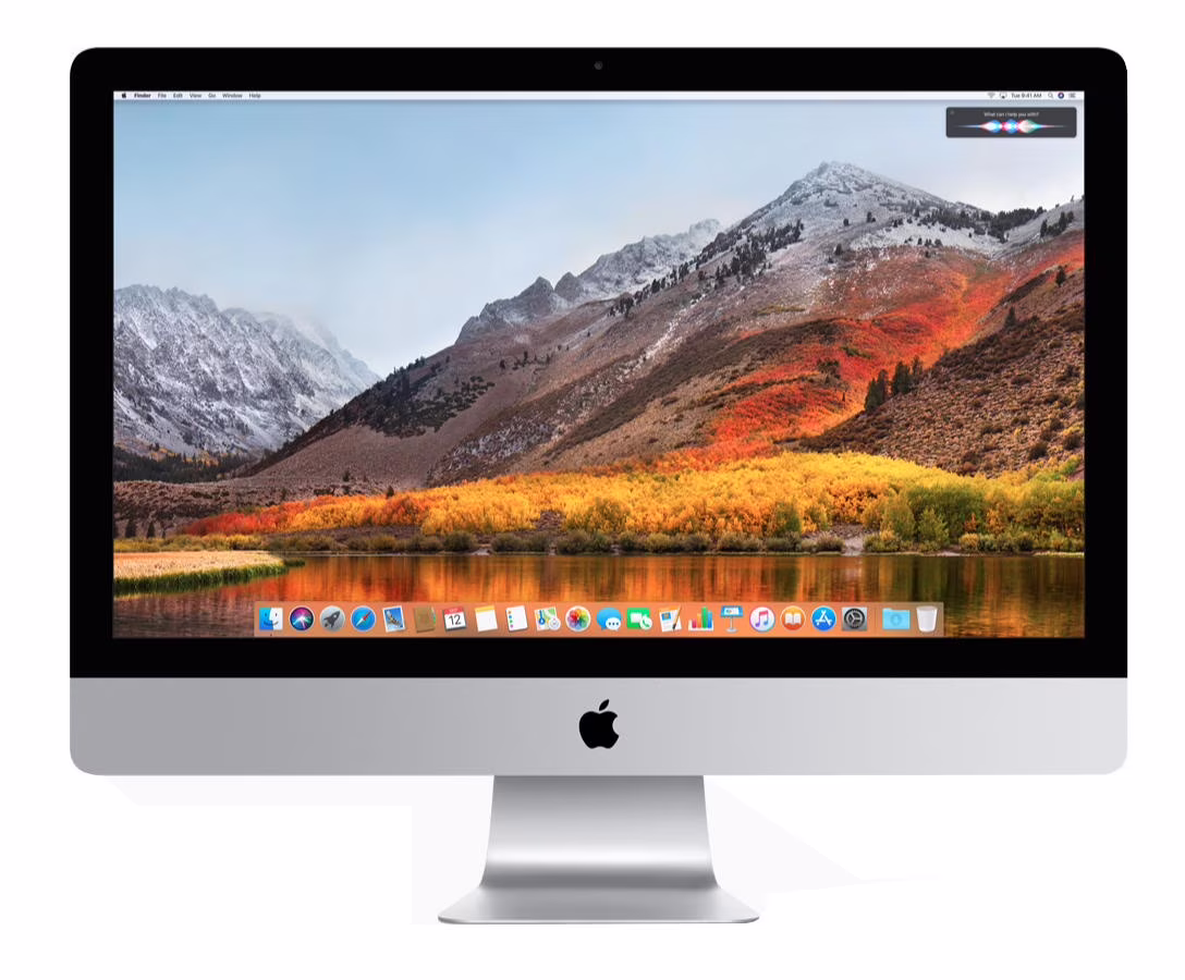 Apple A Grade Desktop Computer iMac 27-inch (Retina 5K) 3.4GHZ Quad Core i5 (Mid 2017) MNE92LL/A 24 GB 6 TB HDD & 512SSD 5120 x 2880 Display Dual Boot Hi Sierra/Windows 10 Pro Keyboard and Mouse