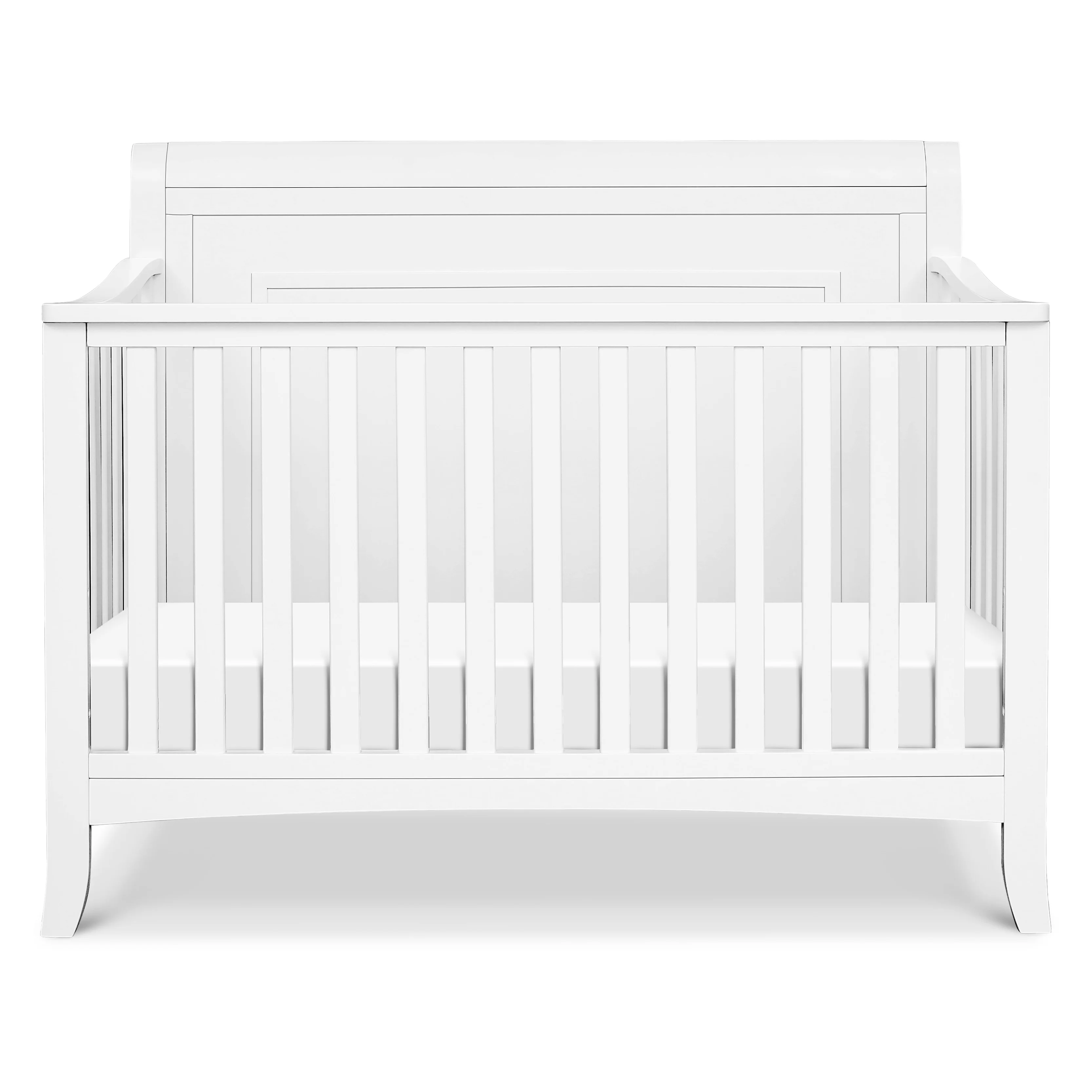 DaVinci Anders Pine Wood 4-in-1 Convertible Crib in White